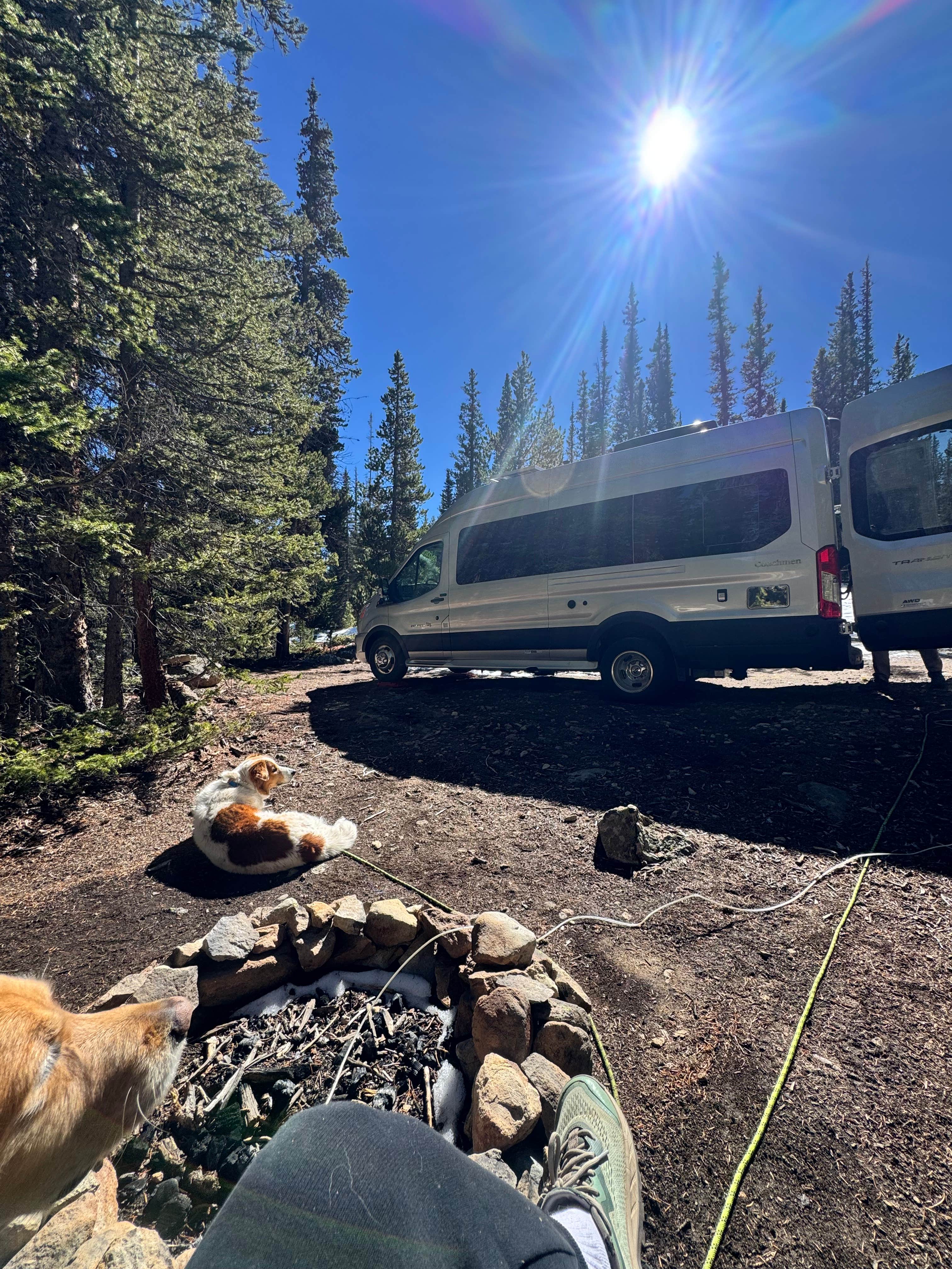 Camping near Sawmill Gulch: French Pass Trail Dispersed, Blue River, Colorado