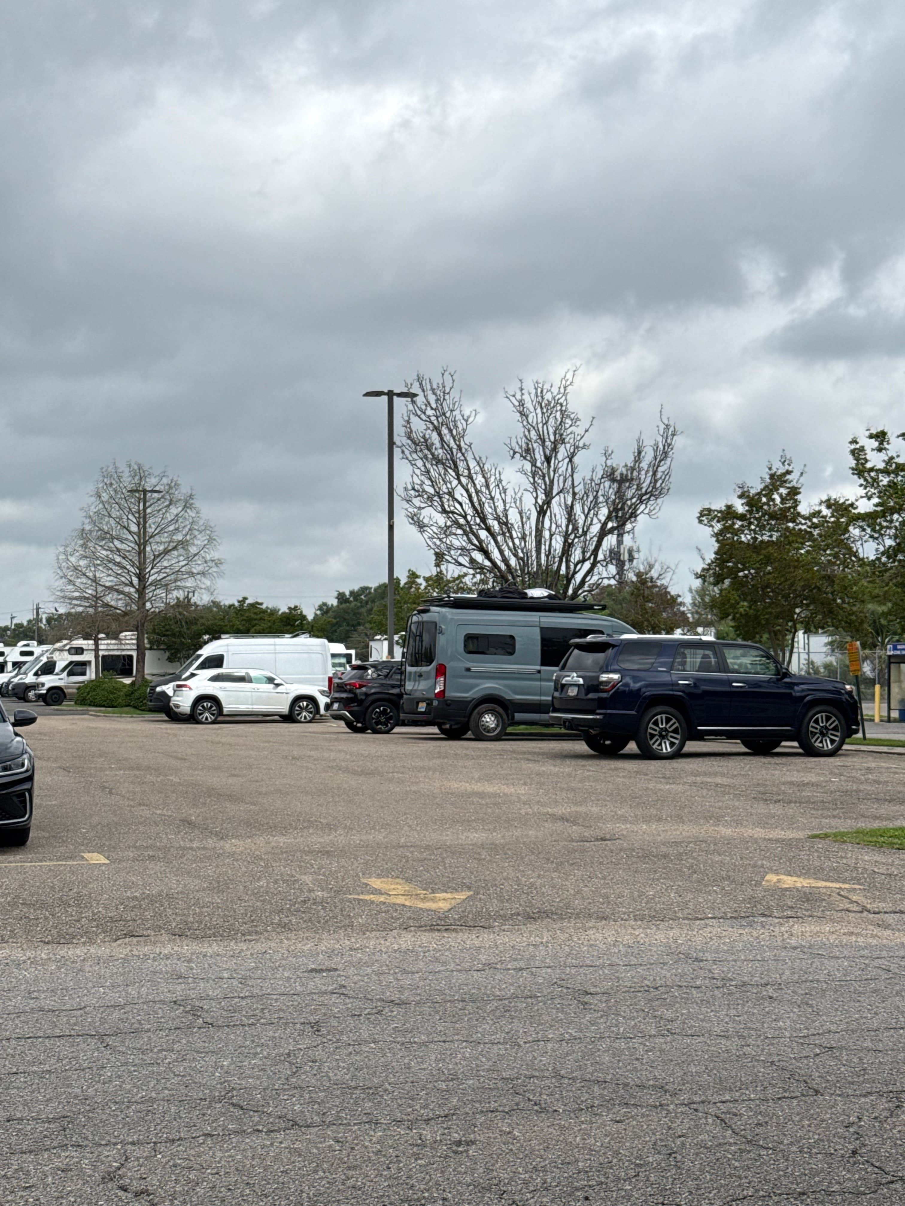 Taylor T.'s photo of rv camping at French Quarter Public Parking - Basin Lot near Lockport, LA