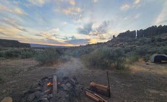 Fish ..'s photo of tent camping at Frenchman Coulee Backcountry Campsites near Parker, WA