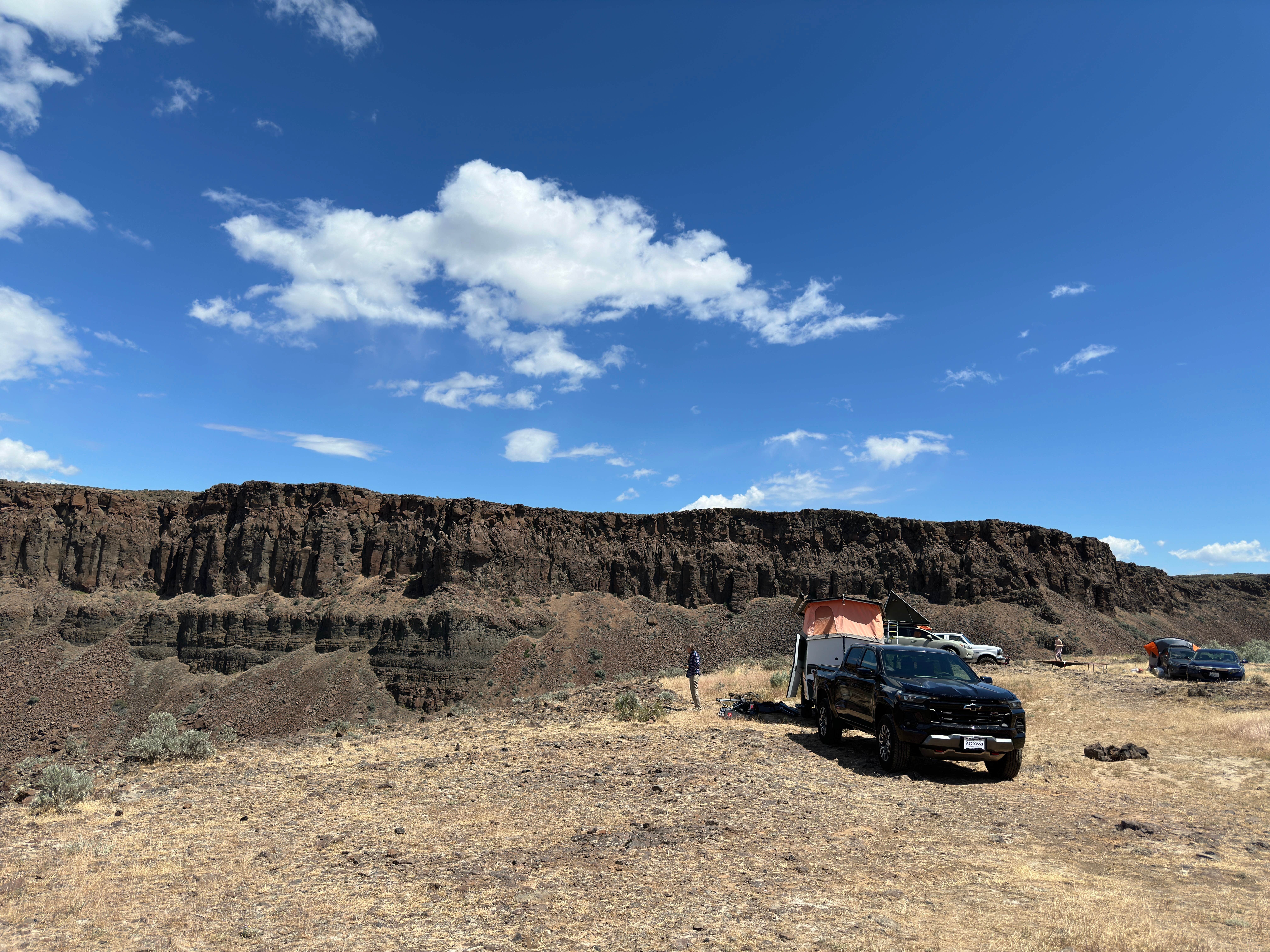 Camper submitted image from Frenchman Coulee Overland Overlook Dispersed Campsite - 4