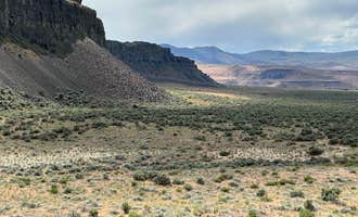Camping near Crescent Bar Campground (Grant PUD Crescent Bar Recreation Area): Frenchman Coulee Overland Overlook Dispersed Campsite, Vantage, Washington