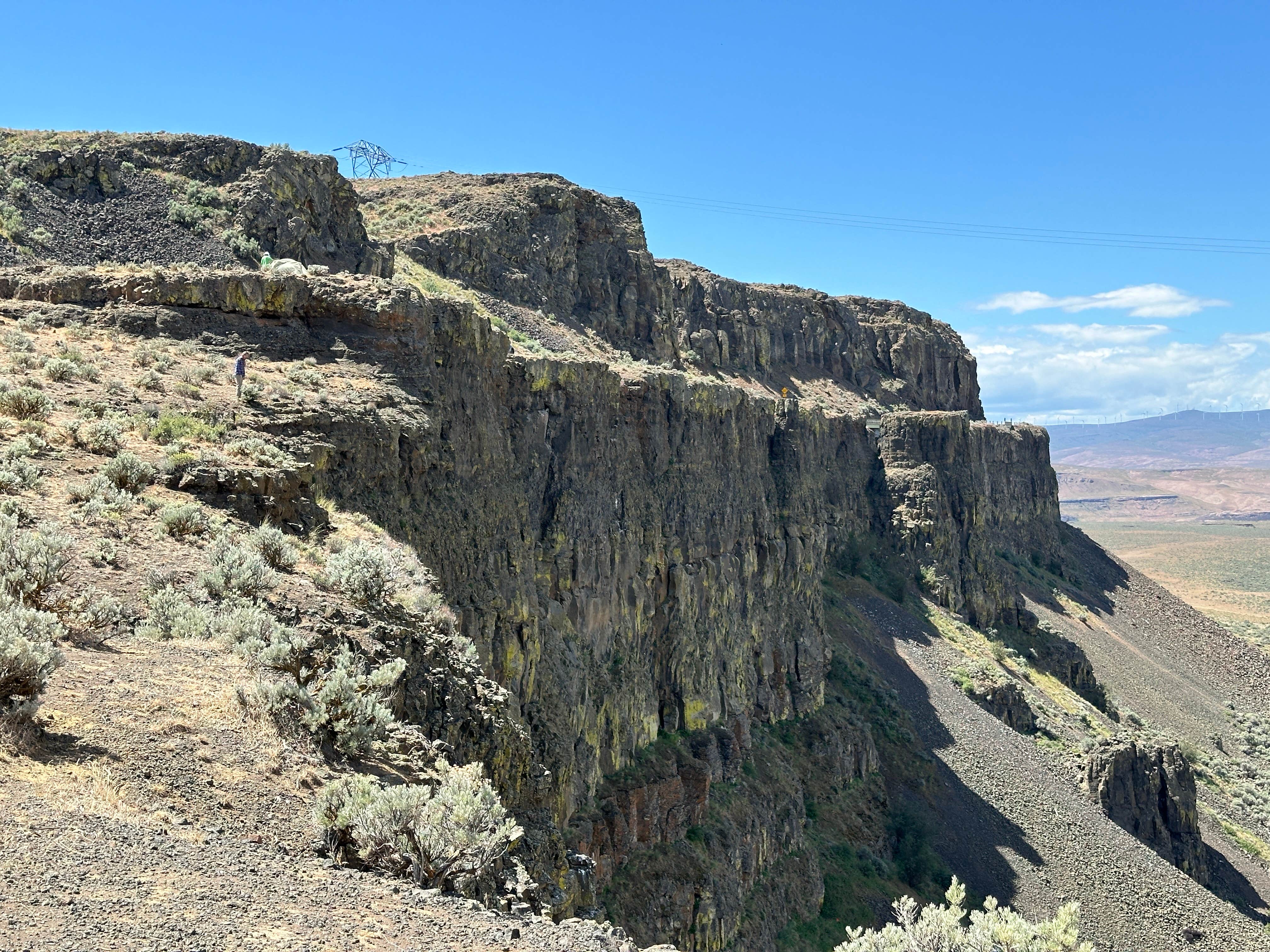 Camper submitted image from Frenchman Coulee Overland Overlook Dispersed Campsite - 2