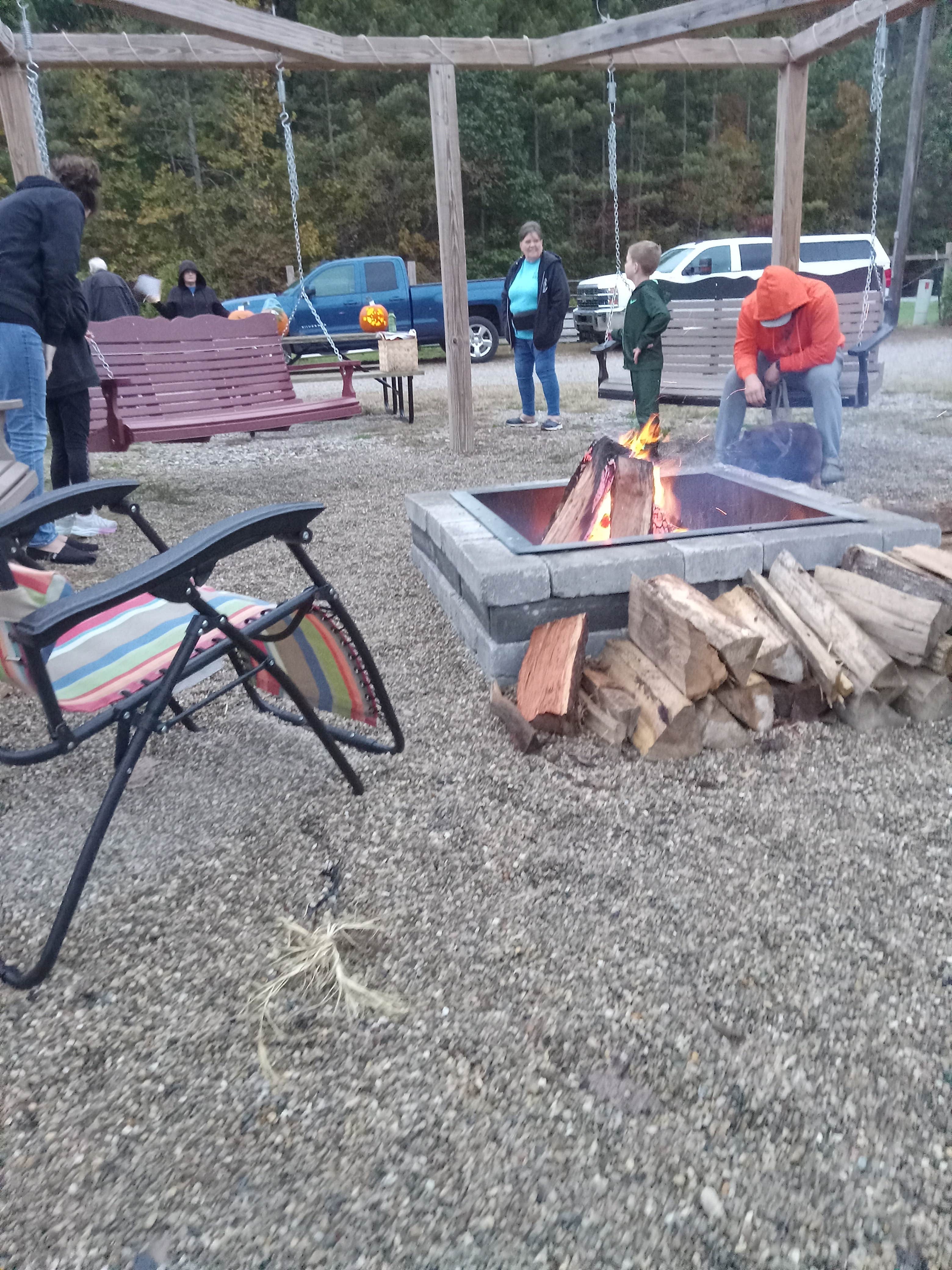 Camper-submitted photo at Friends O' Mine Campground & Cabins near Trafalgar, IN