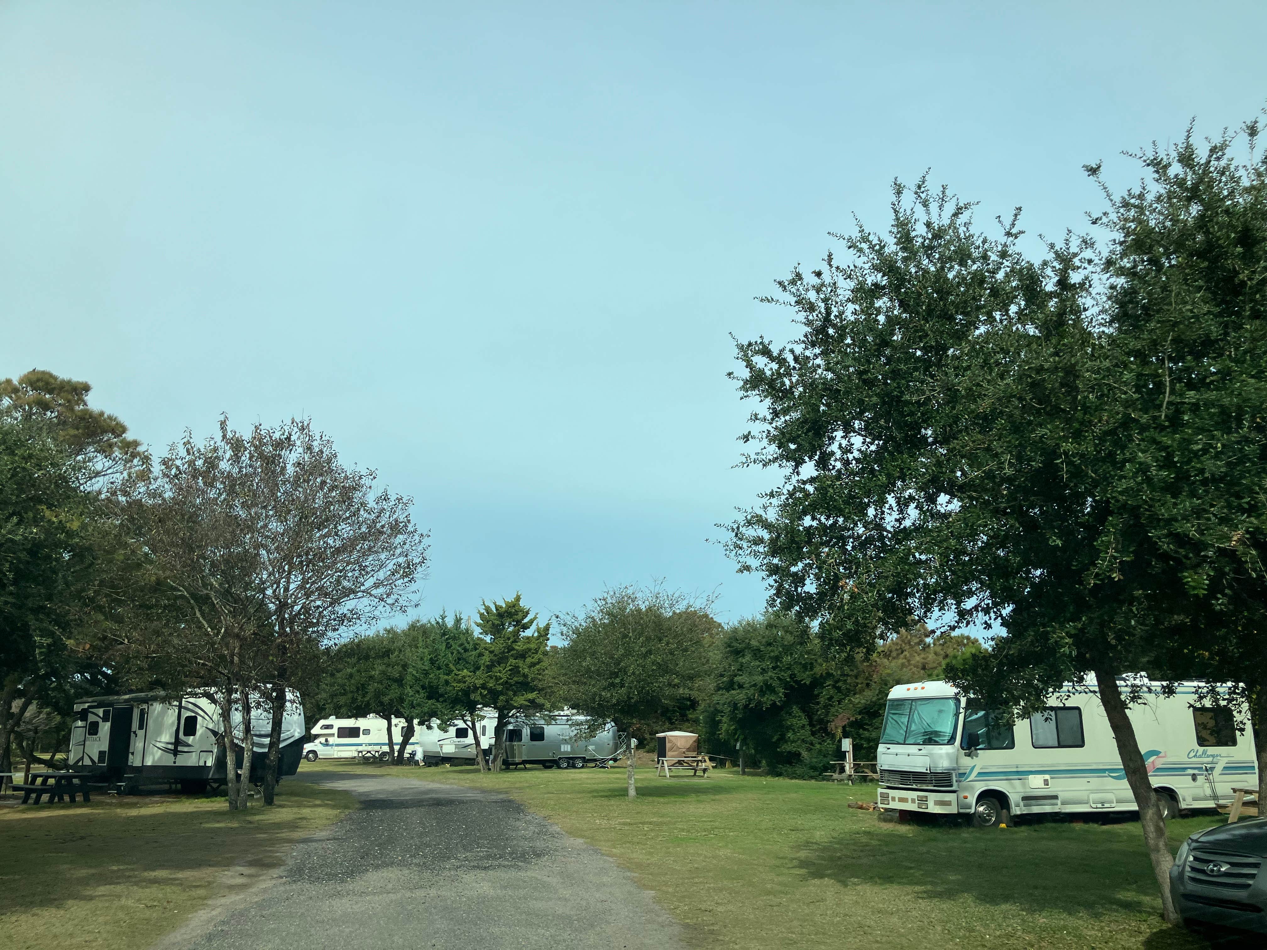 Roger W.'s photo of rv camping at Frisco Woods Campground near Ocracoke, NC