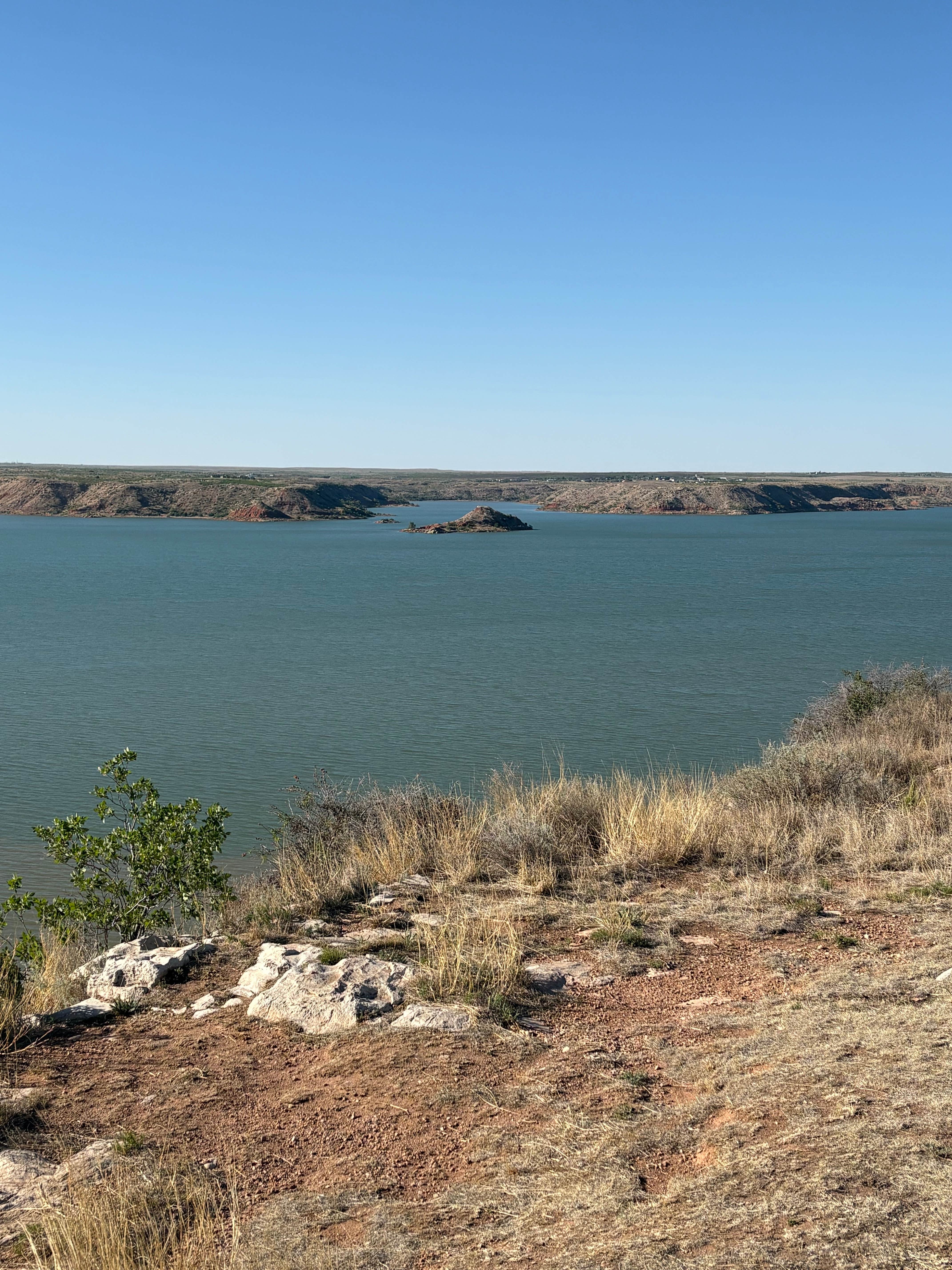Michele Z.'s photo of a dispersed camping area at Fritch Fortress Campground near Hartley, TX