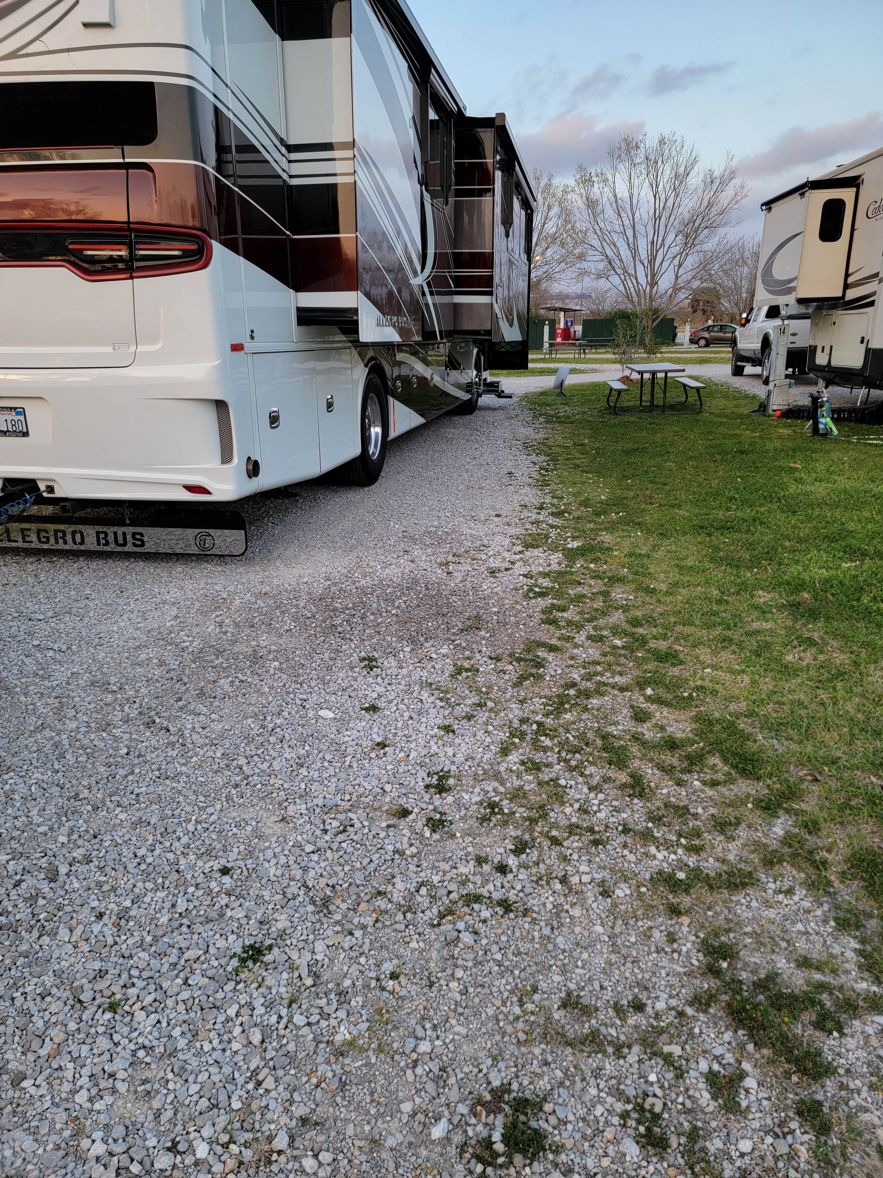 Tonya B.'s photo of rv camping at Frog City RV Park near Eunice, LA