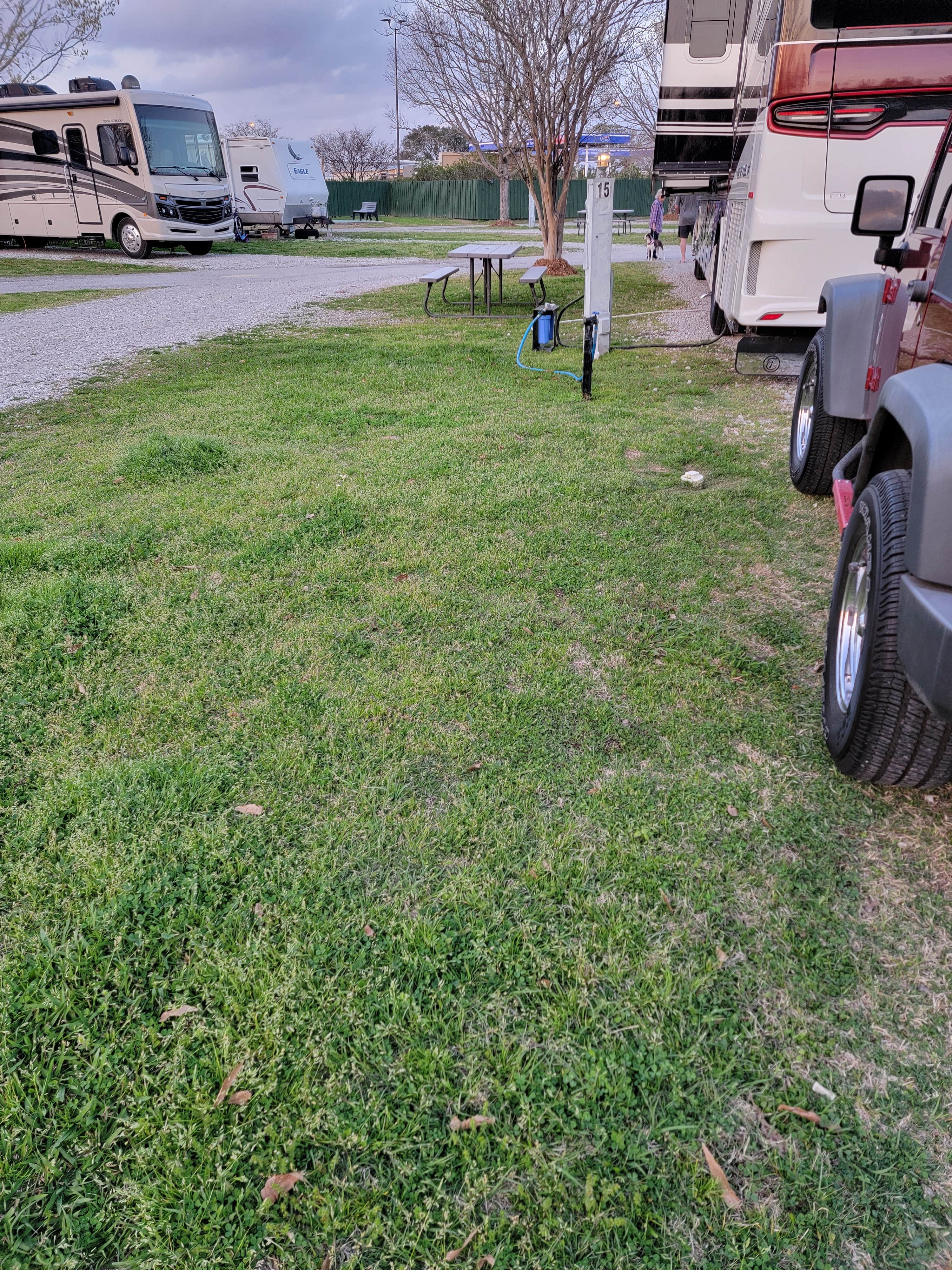 Tonya B.'s photo of rv camping at Frog City RV Park near Jennings, LA