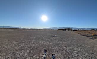 Savannah A.'s photo of a dispersed camping area at Front Sight Campground in Nevada
