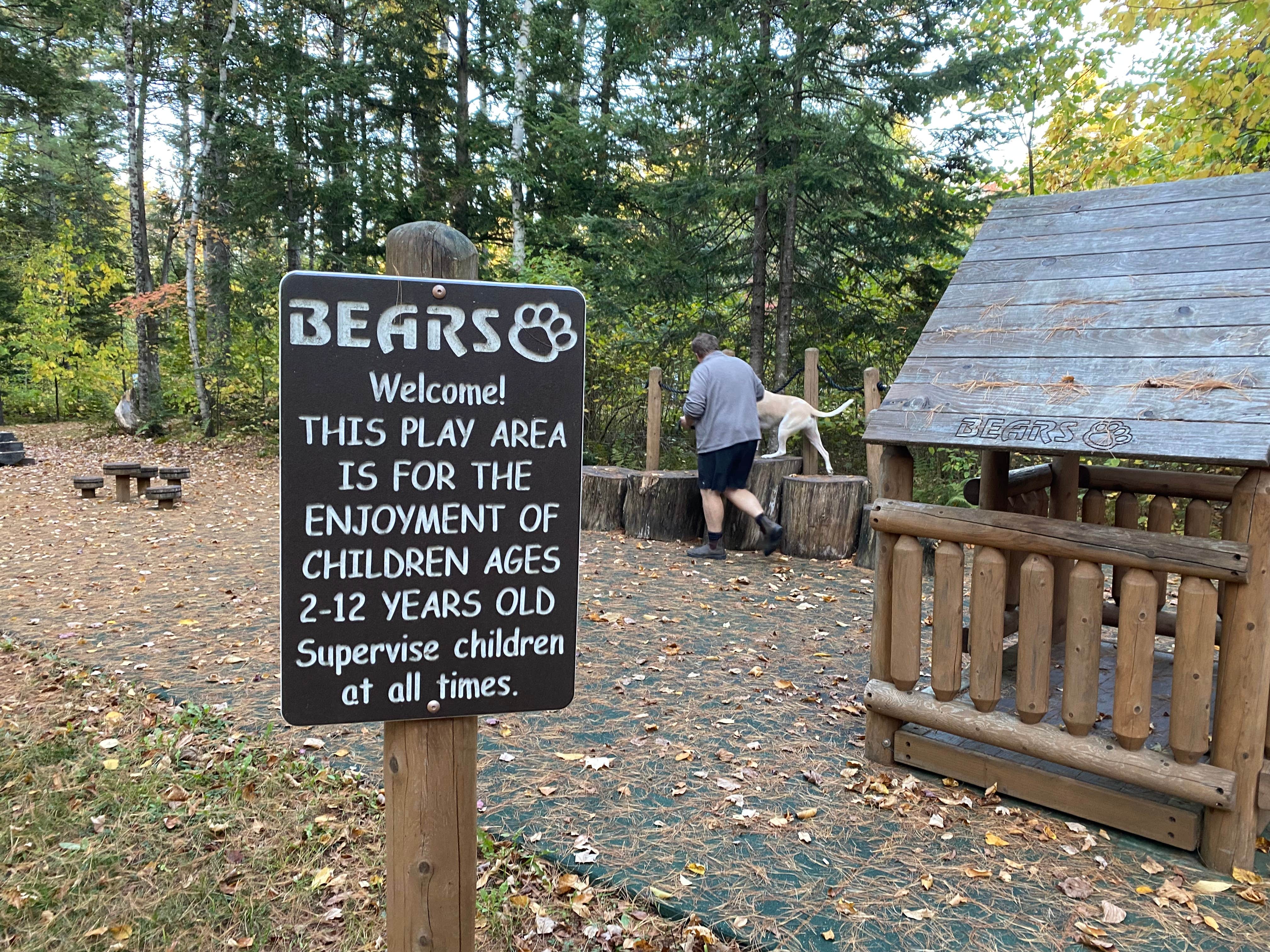 Chelsea B.'s photo of camping with pets at Frontier Town Campground near Lewis, NY