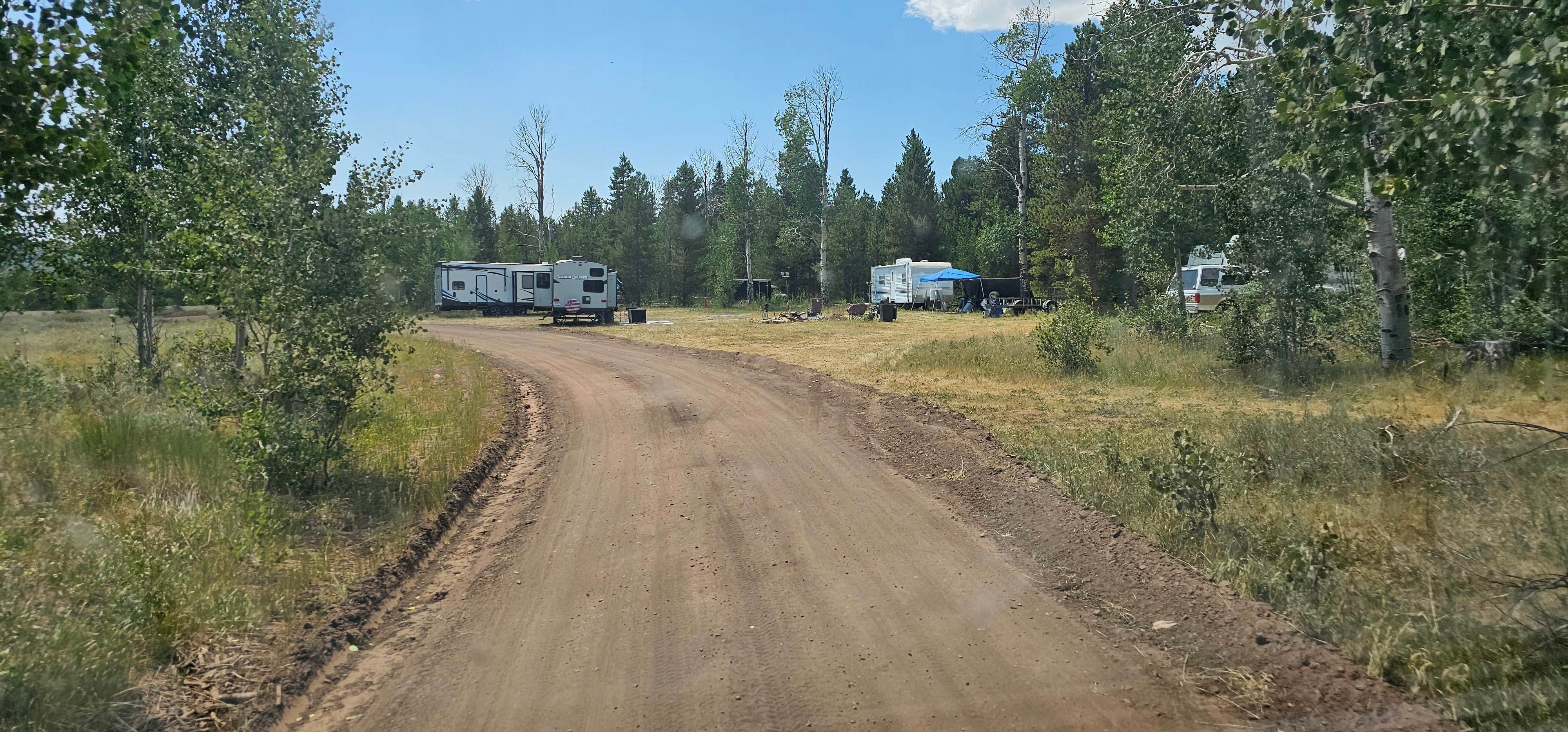 johny R.'s photo of a dispersed camping area at FS Road #177 Bowden Draw Dispersed Camping Area near Lonetree, WY