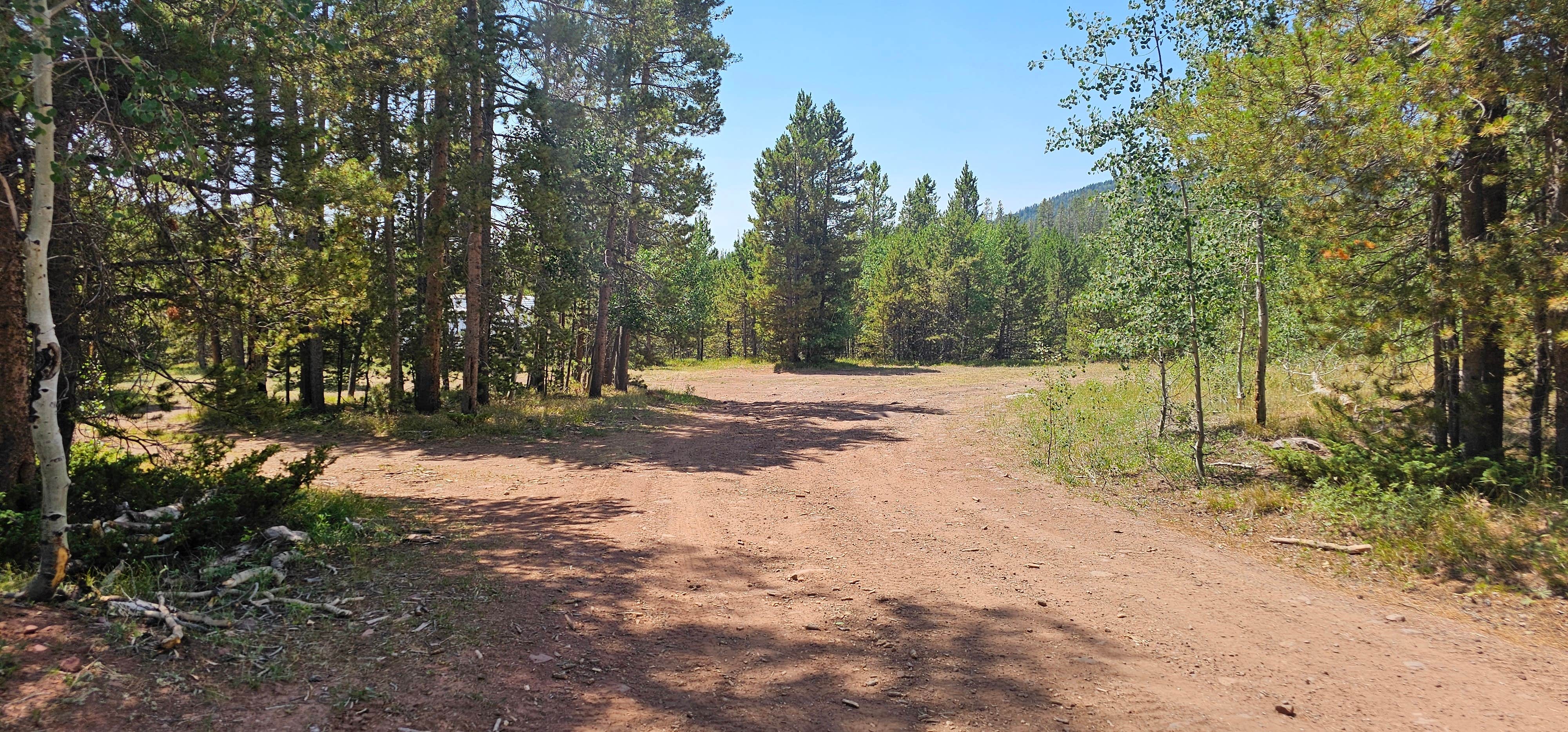Camper-submitted photo at FS Road #253 Stringham Cabin Dispersed Camping Area near Flaming Gorge, UT