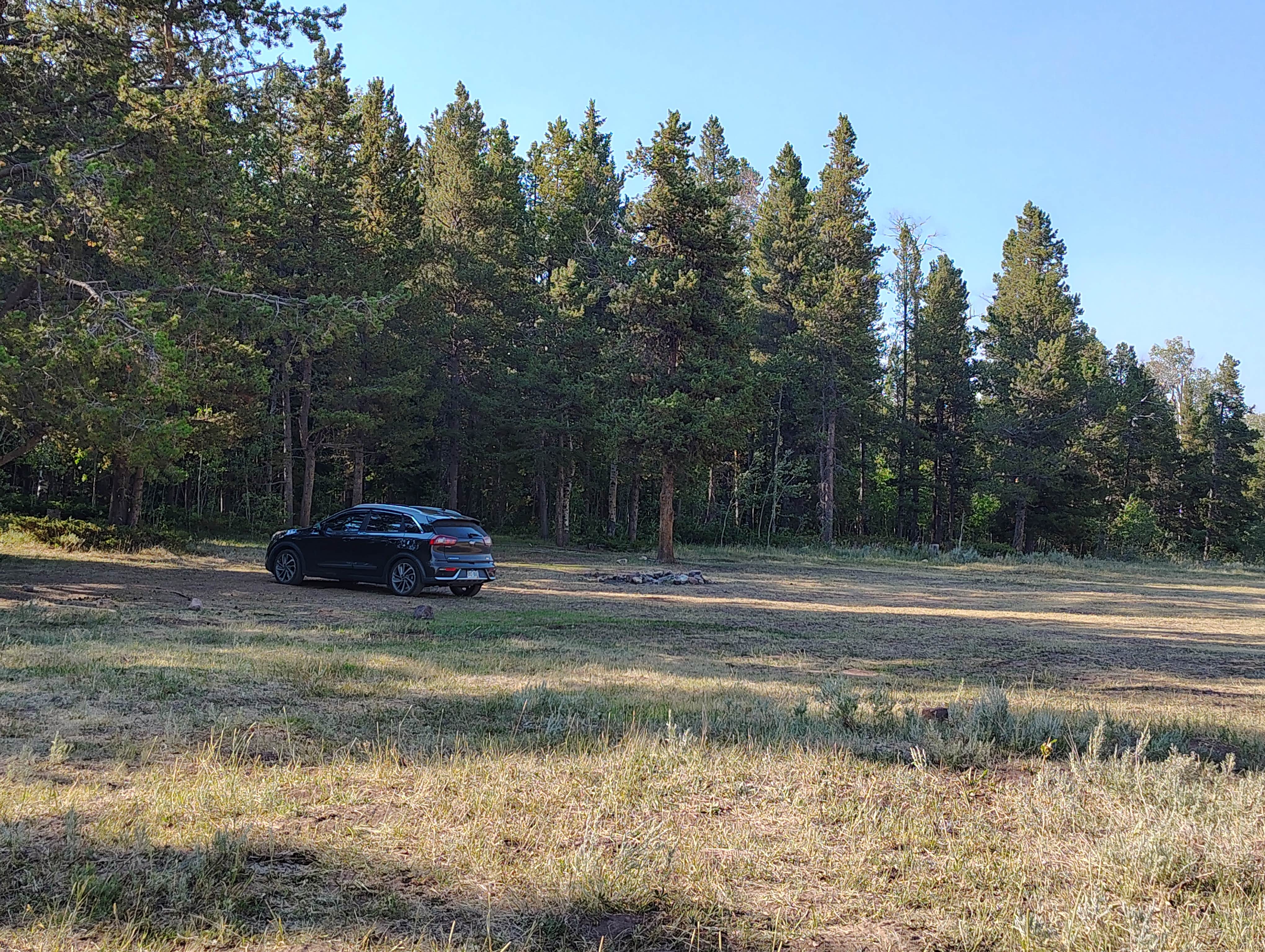 Camper-submitted photo at FS Road #253 Stringham Cabin Dispersed Camping Area near Flaming Gorge, UT