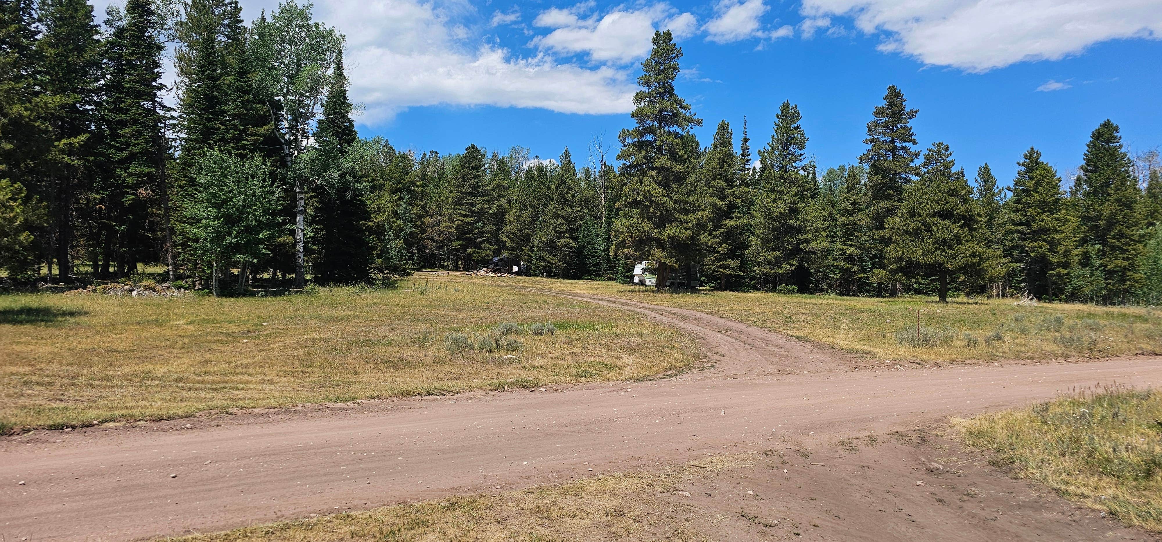 Camper-submitted photo at FS Road #253 Stringham Cabin Dispersed Camping Area near Flaming Gorge, UT