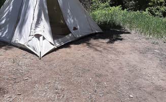 Walter T.'s photo of tent camping at fs road 438 near Llano, NM