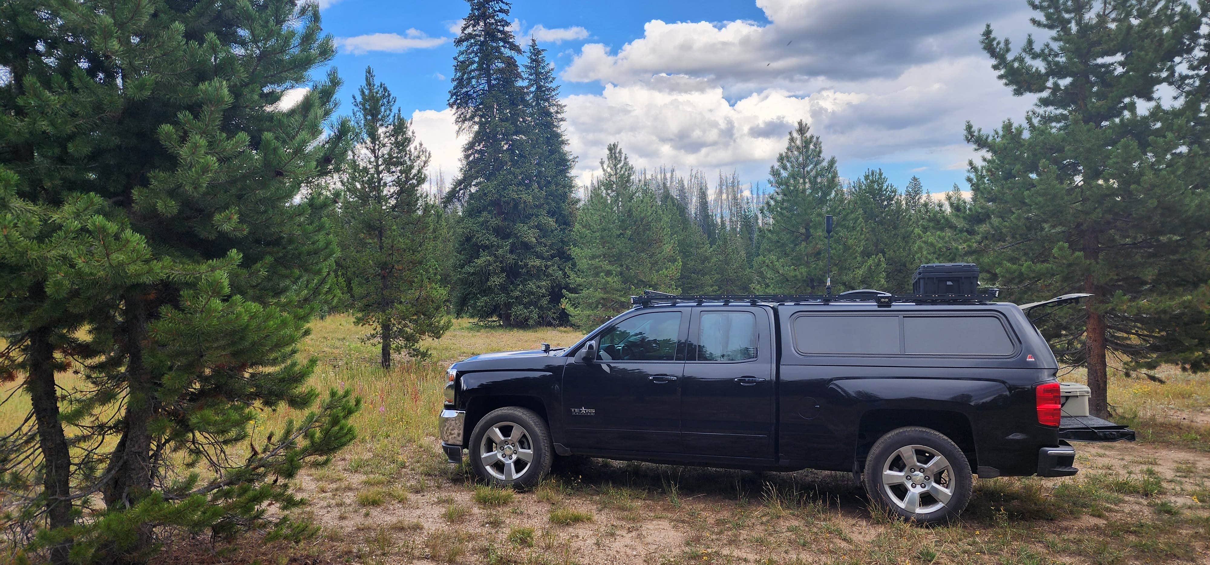 Camper-submitted photo at FSR-296 - Dispersed Campsite near Oak Creek, CO
