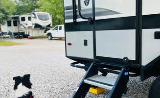 L&A C.'s photo of camping with pets at CWGS Campground of Oxford near Jacksonville, AL