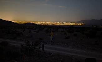 Michael G.'s photo of a dispersed camping area at Gass Peak Rd Camping Area near North Las Vegas, NV