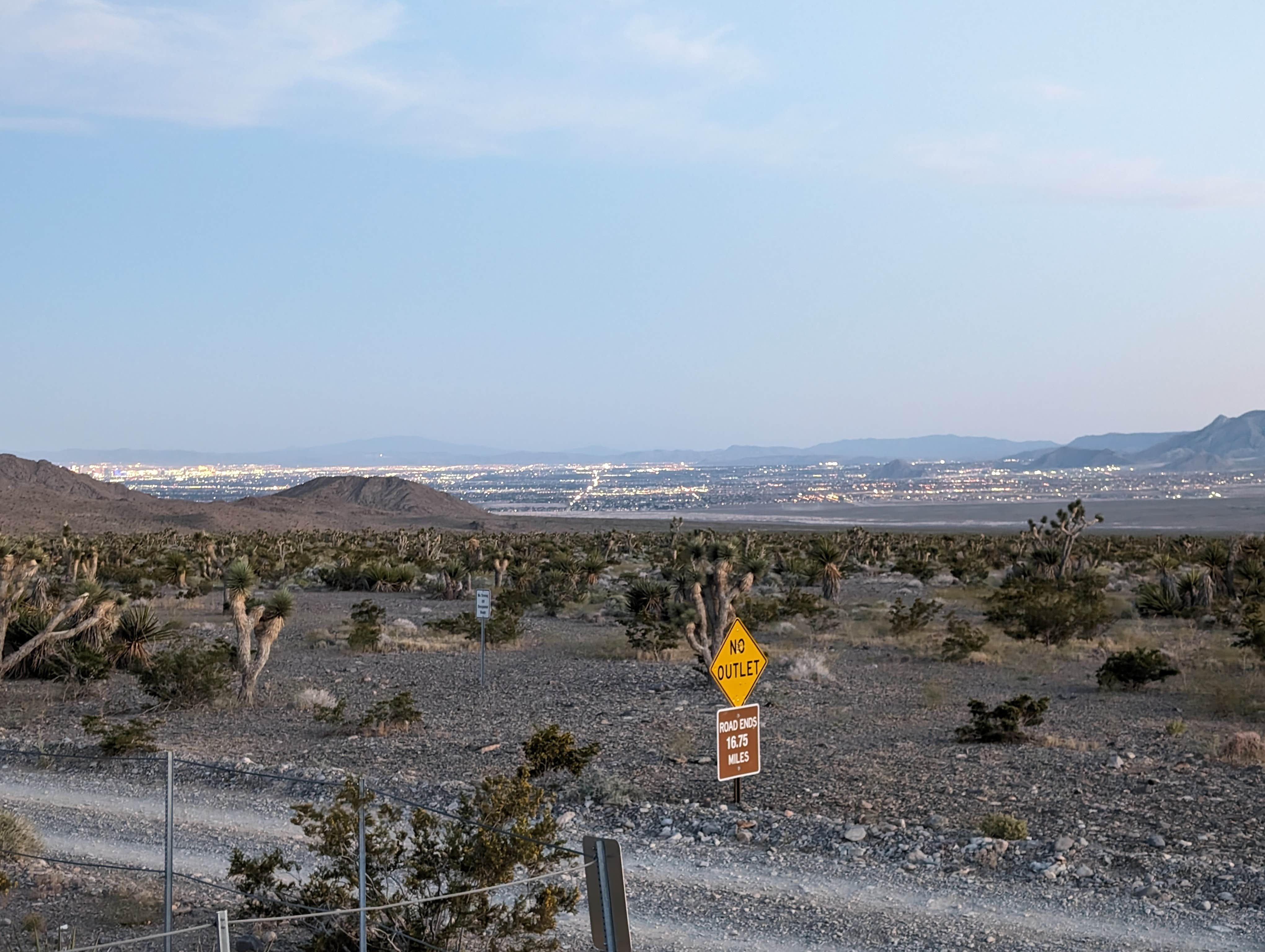 Camper-submitted photo at Gass Peak Rd Camping Area near Las Vegas, NV
