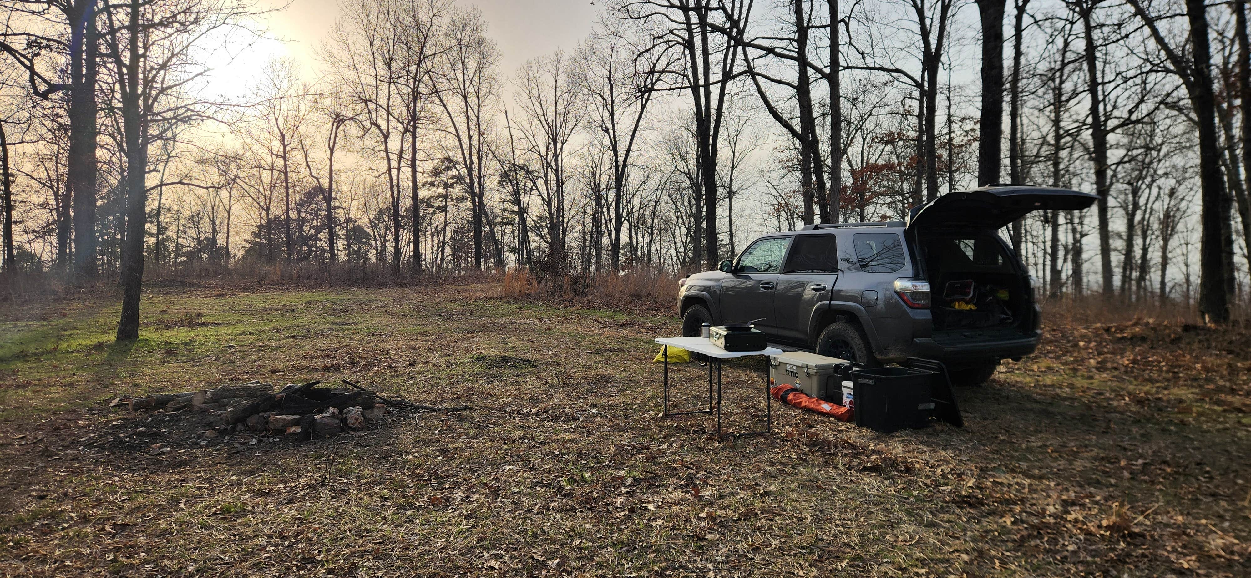 Camper-submitted photo at Gene Rush Wildlife Management Area near Leslie, AR