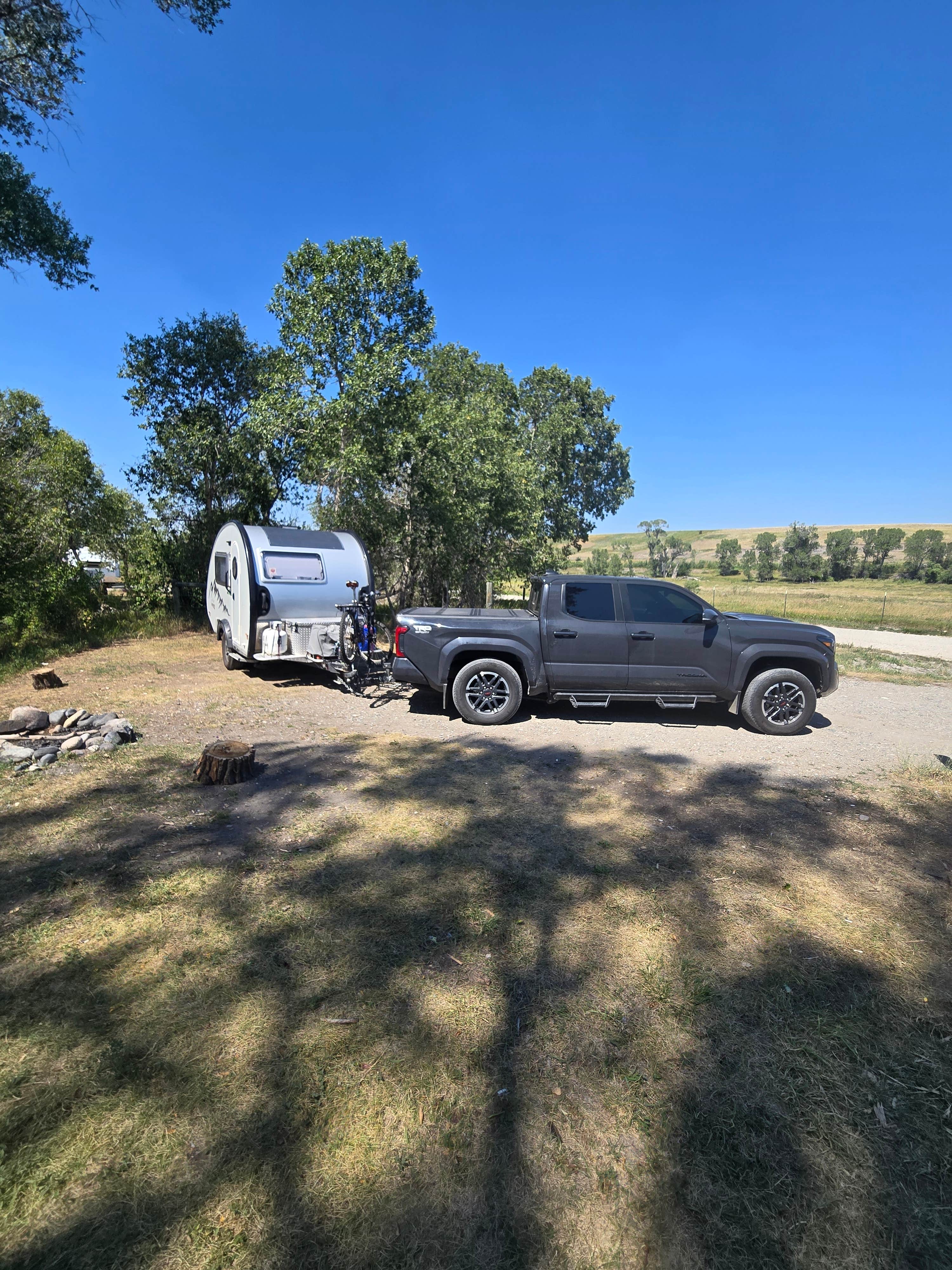 Camping near Manuel Lisa: General Custer Fishing Access Road, Hardin, Montana