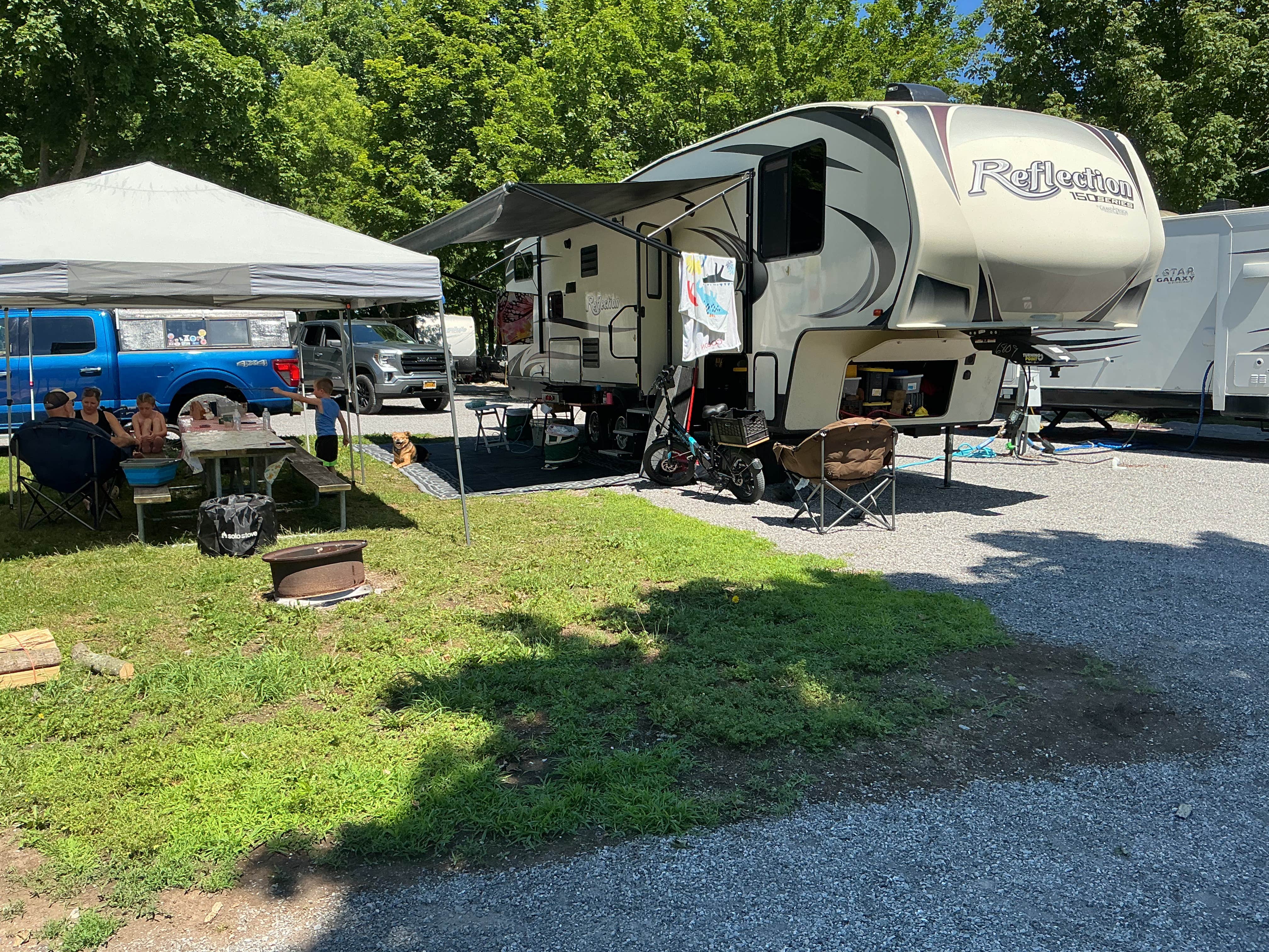 Corey B.'s photo of rv camping at Genesee Country Campground near Brighton, NY