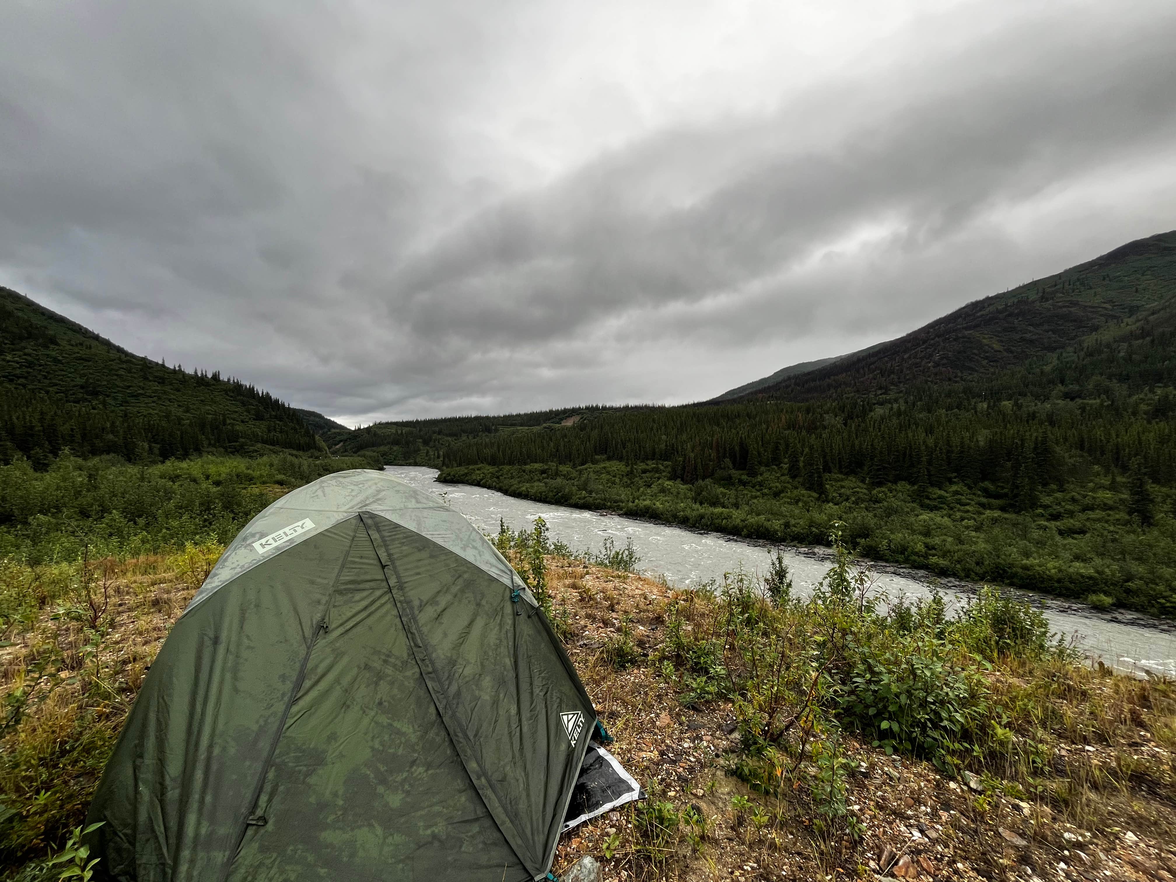 Camping near Denali Viewpoint - Denali State Park: George Parks Hwy Pullover Dispersed, Cantwell, Alaska