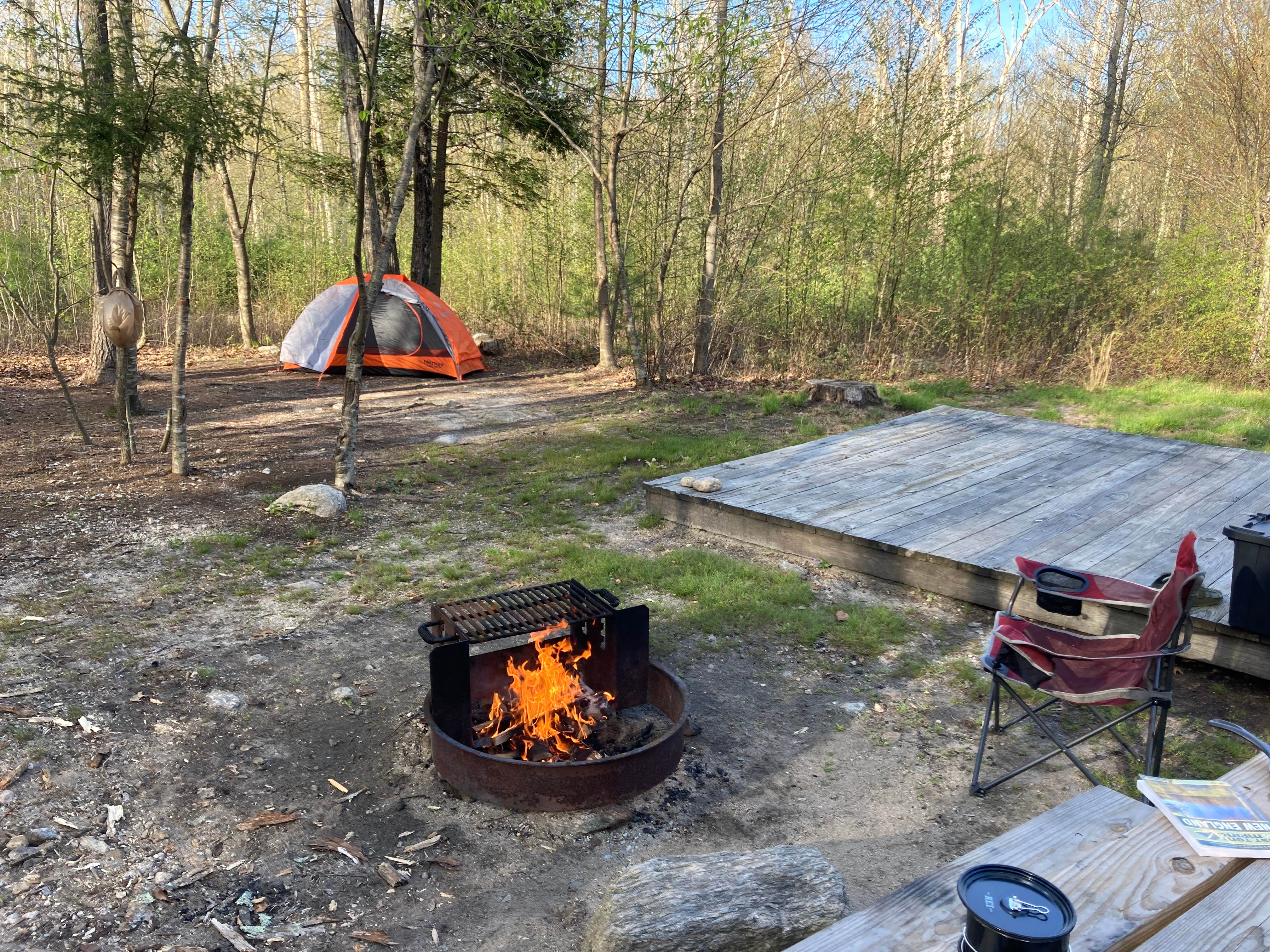 Ryan A.'s photo at George Washington State Campground near Westborough, MA