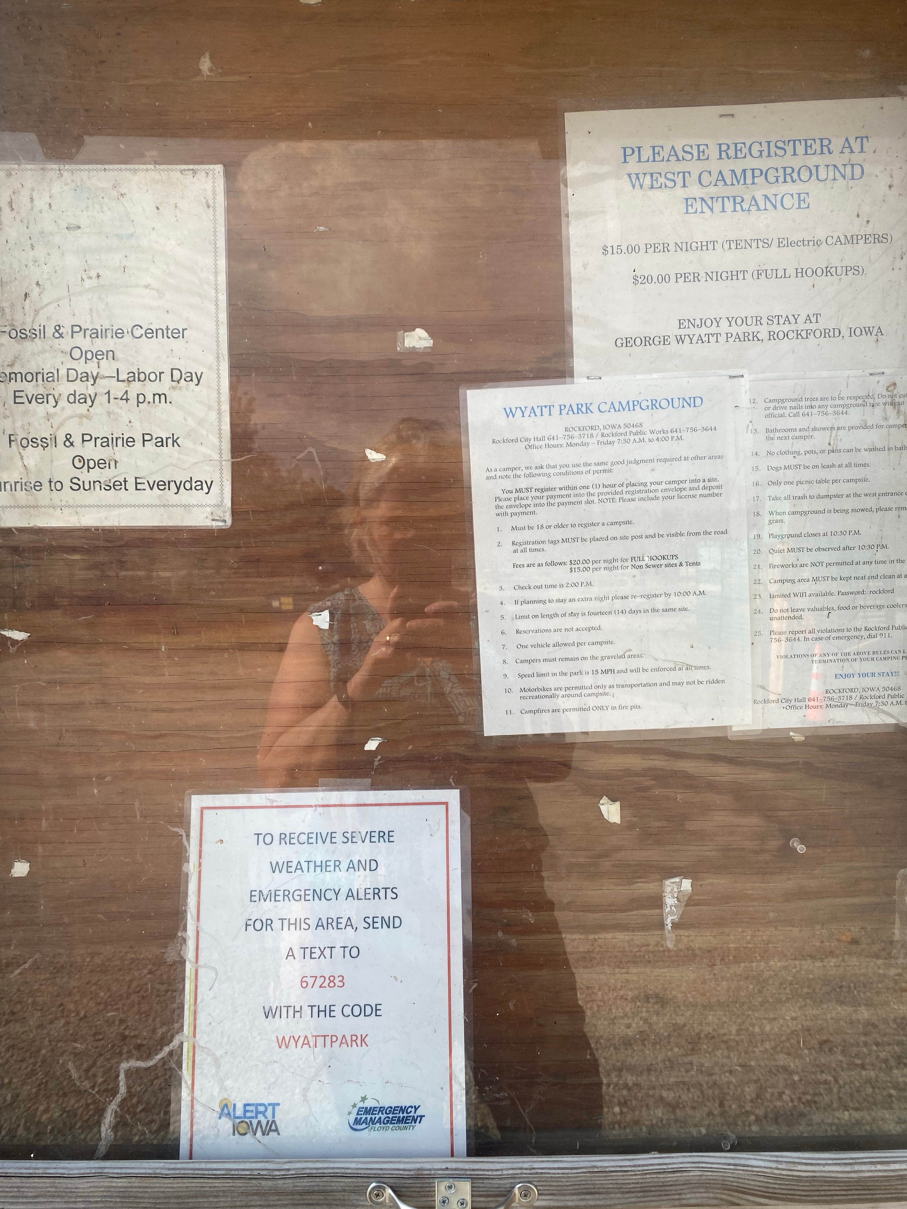 Camper-submitted photo at George Wyatt City Park near Floyd, IA