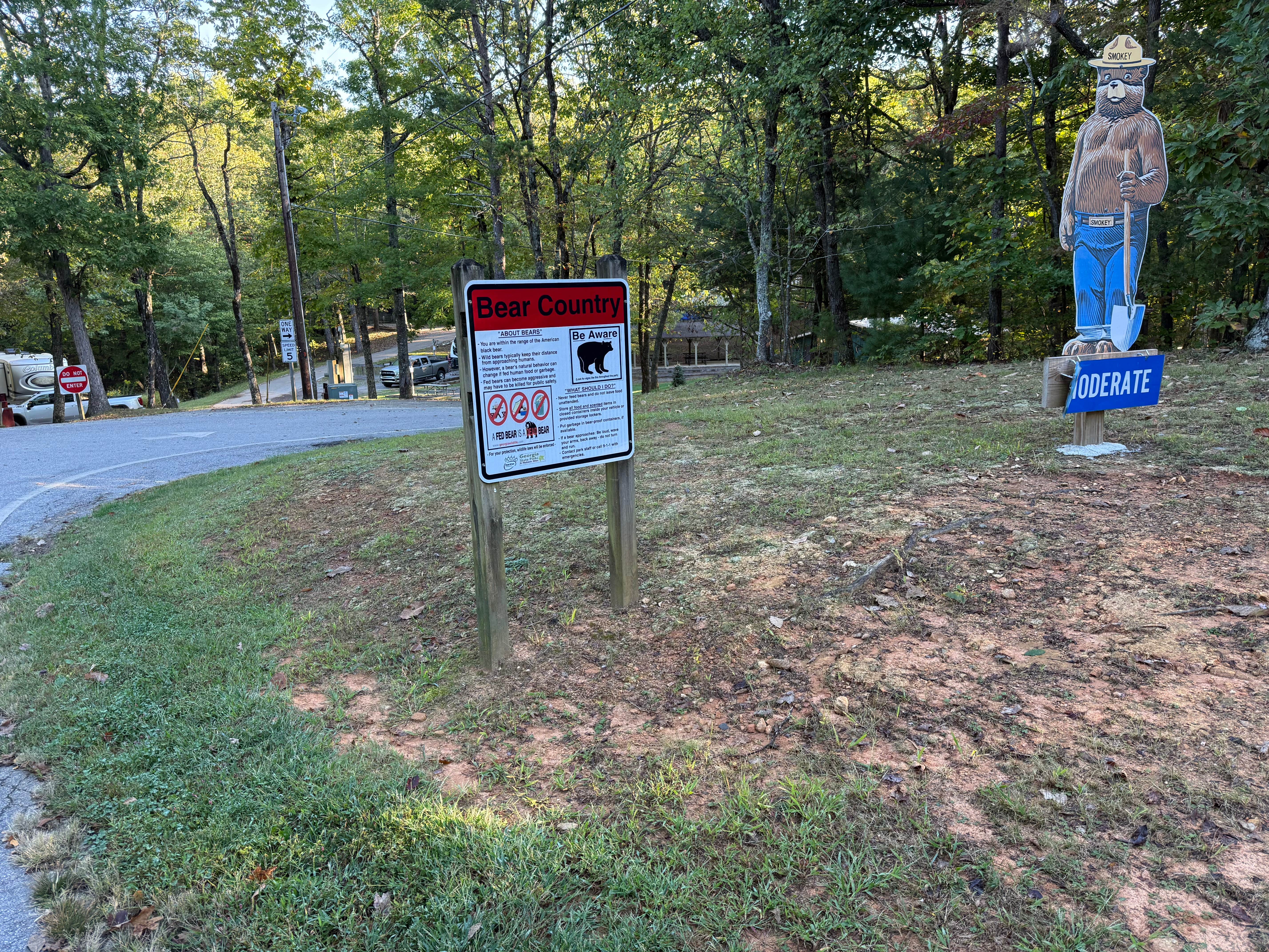G F.'s photo of camping with pets at Amicalola Falls State Park Camping near Lake Sidney Lanier
