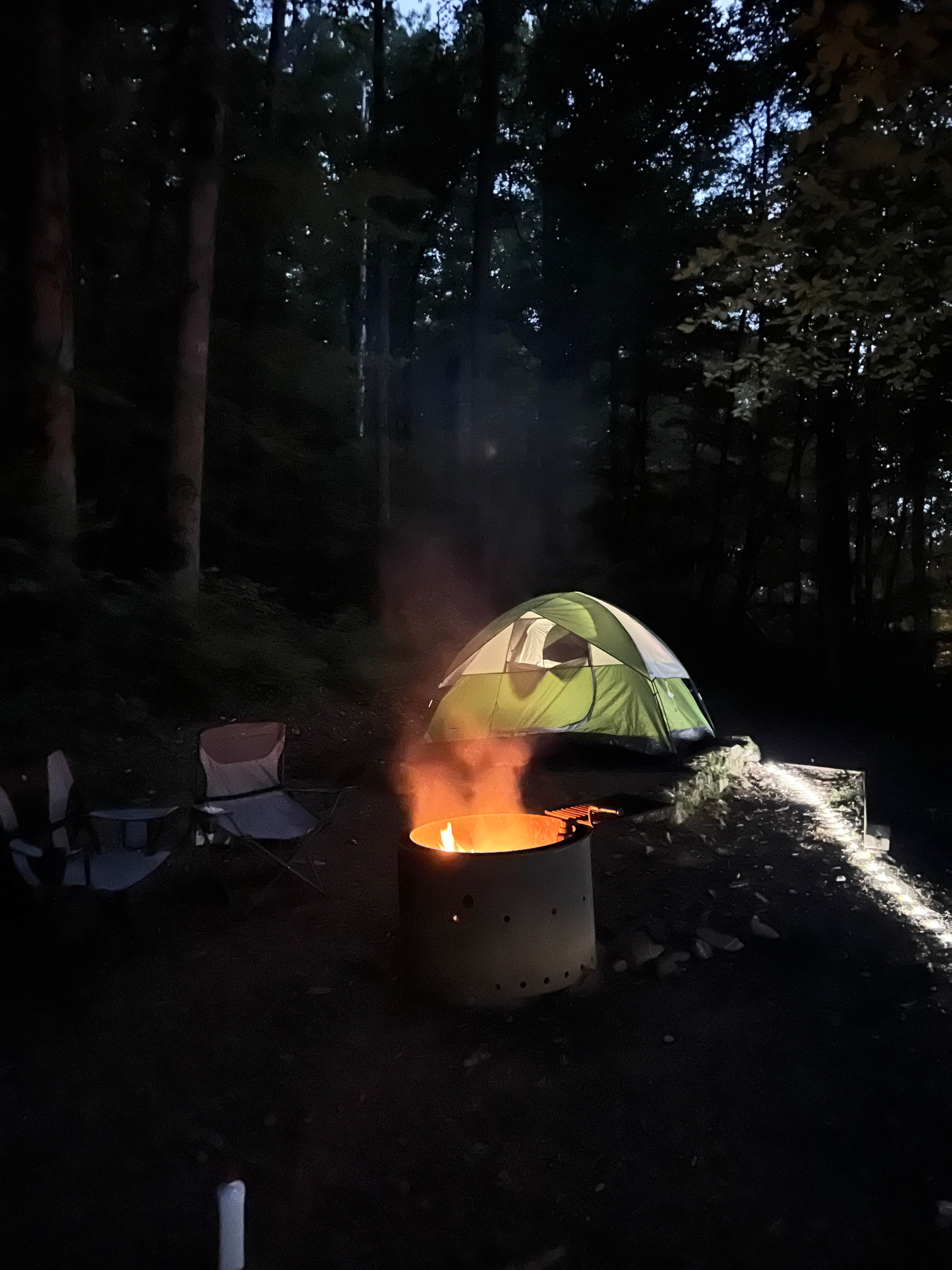 Camper-submitted photo at Andrew's Cove Campground — Chattahoochee Oconee National Forest near Helen, GA
