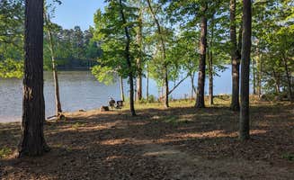 Jaiden W.'s photo of camping with pets at Clay Hill Campground near J. Strom Thurmond Lake