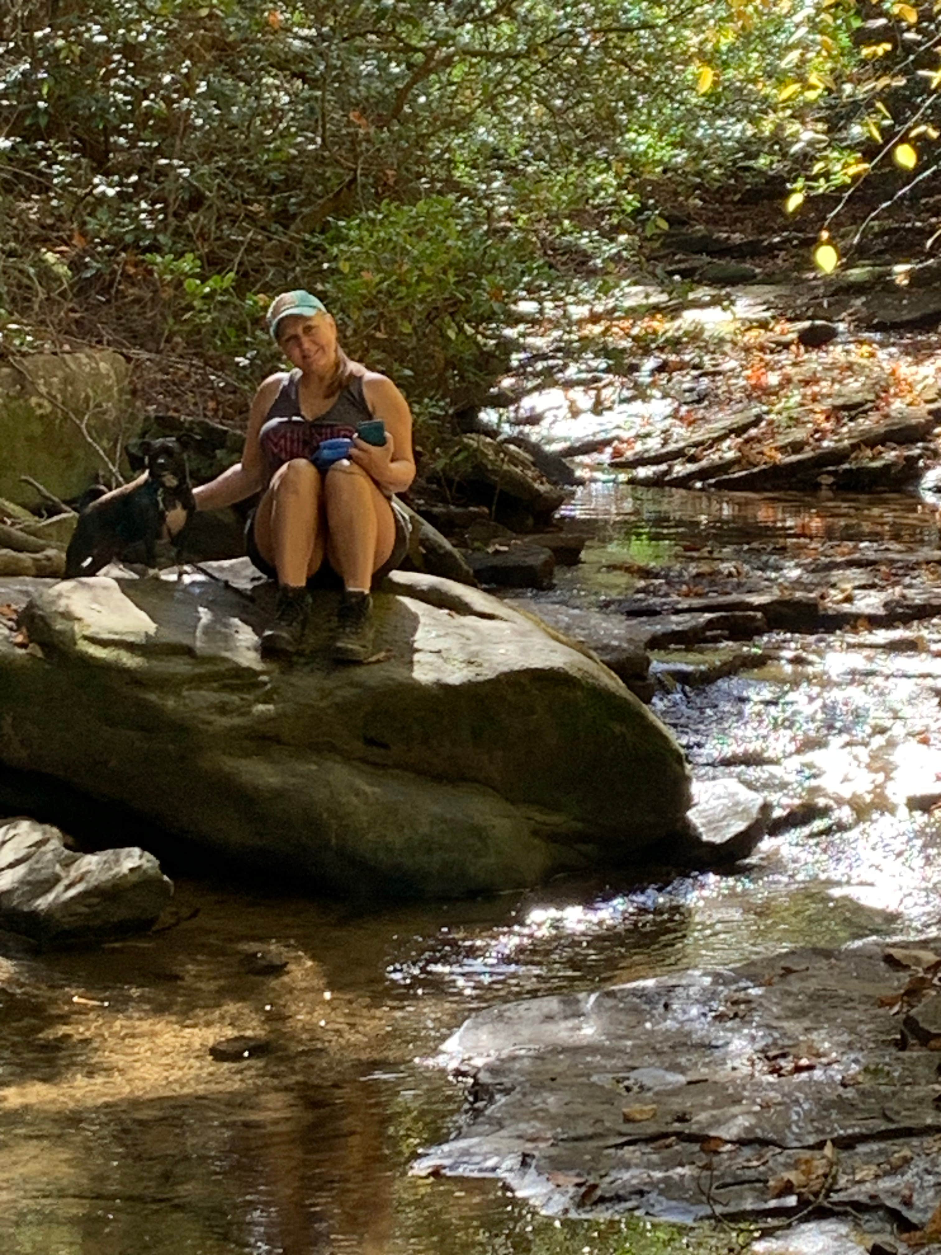 TIMOTHY O.'s photo of camping with pets at Cloudland Canyon State Park Campground near Apison, TN
