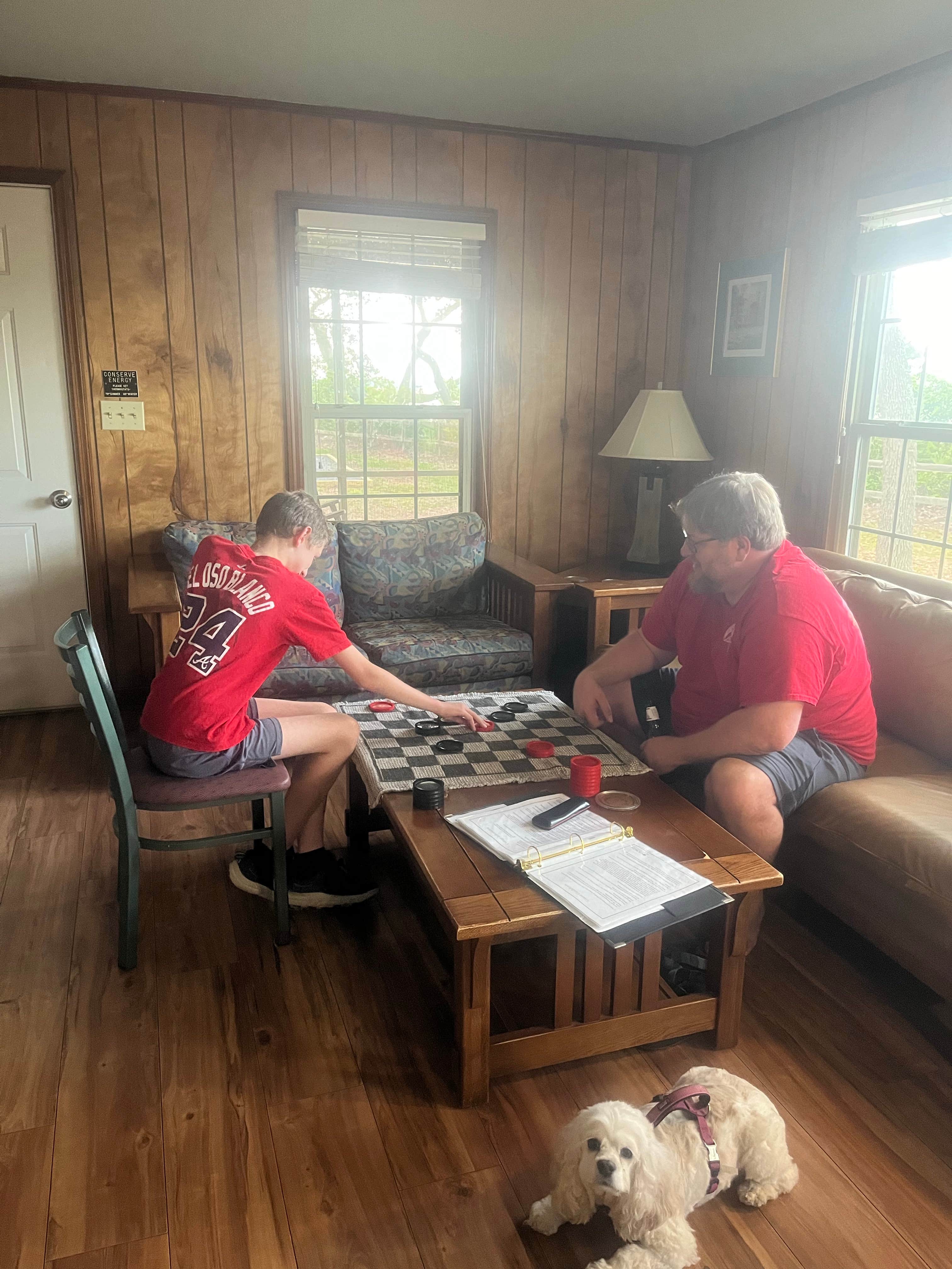Rebecca L.'s photo of camping with pets at Crooked River State Park Campground near Brunswick, GA
