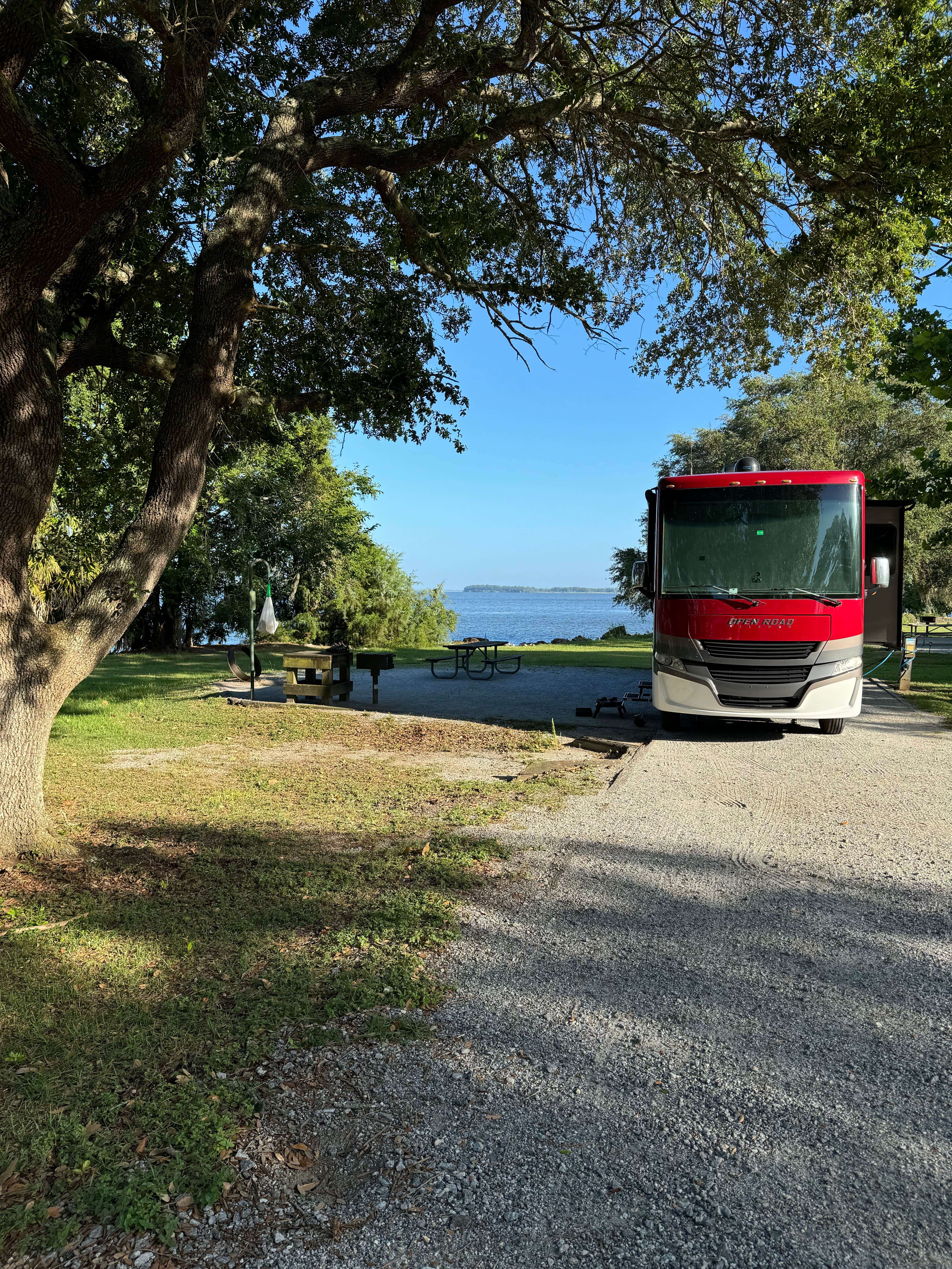 Lauren W.'s photo of rv camping at Eastbank near Sneads, FL