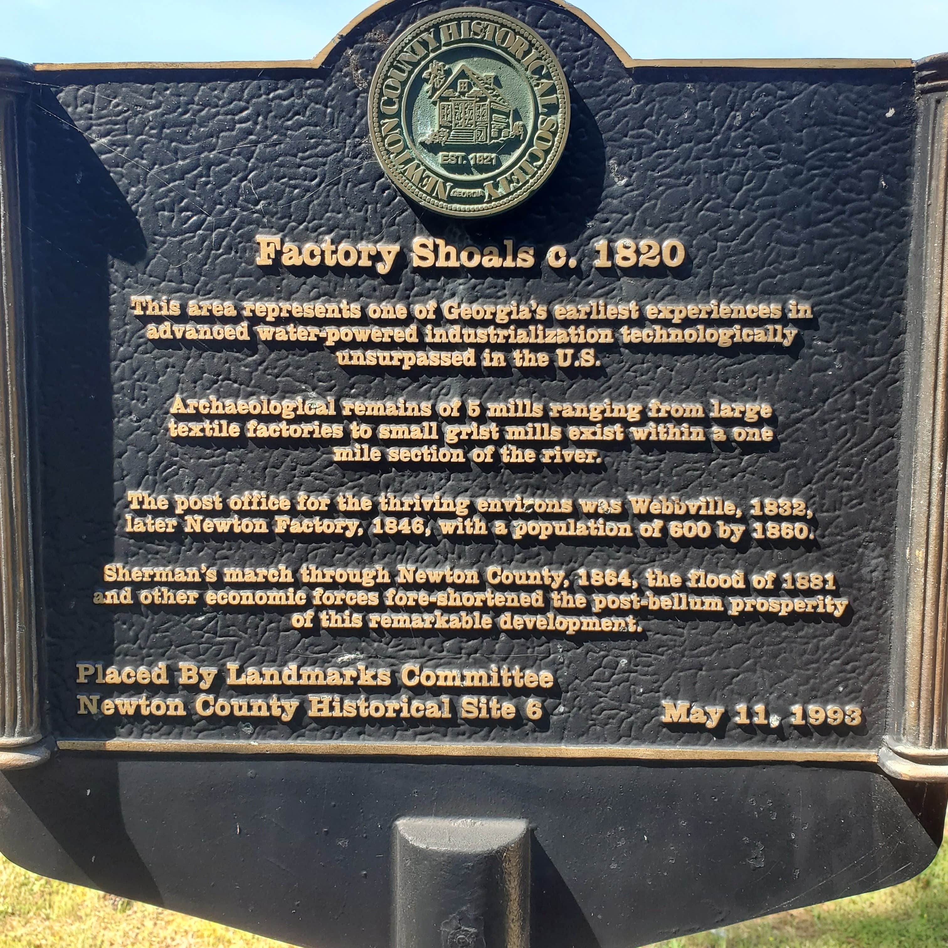 Camper-submitted photo at Newton Factory Shoals Rec Area near Monticello, GA