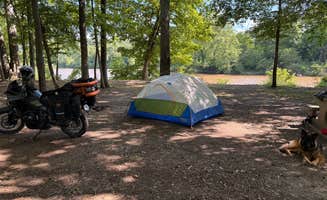 Sarah S.'s photo of camping with pets at McIntosh Reserve Park near Dallas, GA