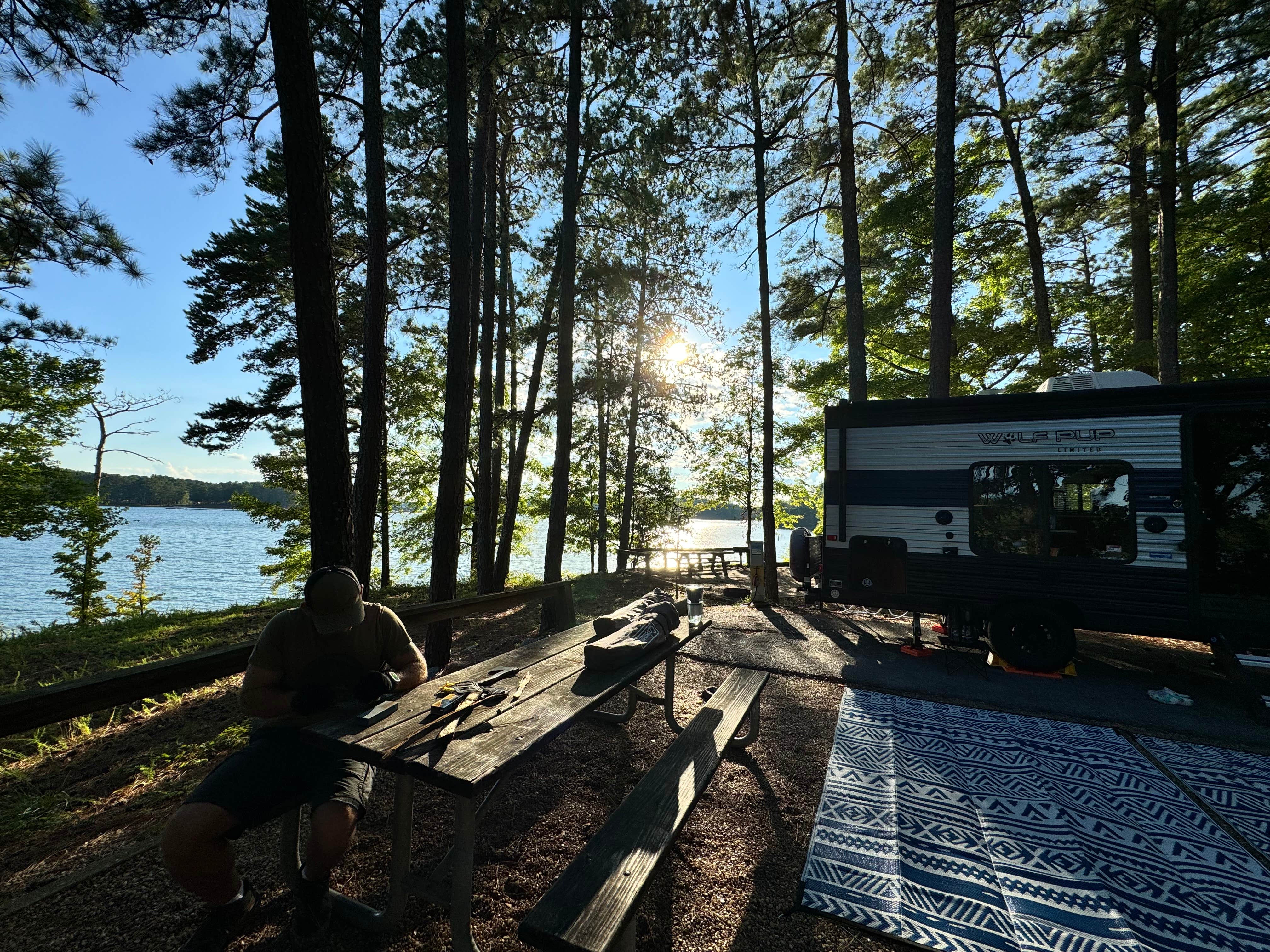 Jessica D.'s photo of rv camping at Mckinney Campground near Lebanon, GA