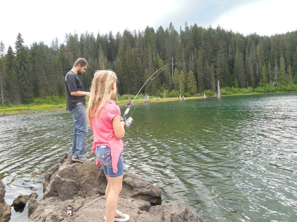 Camper submitted image from Gifford Pinchot National Forest Goose Lake Campground - 2