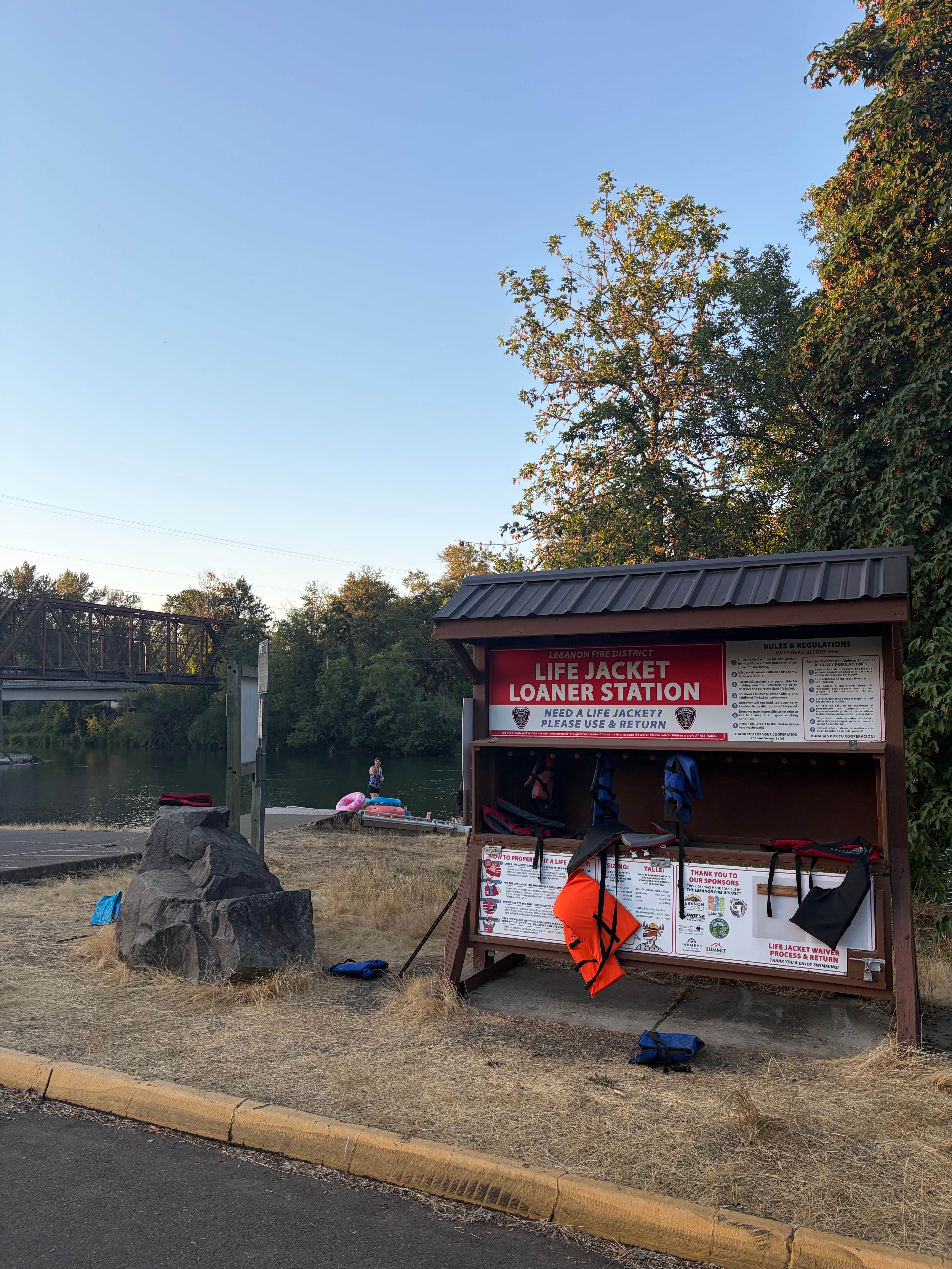 Camper-submitted photo at Gills Landing RV Park near Jefferson, OR