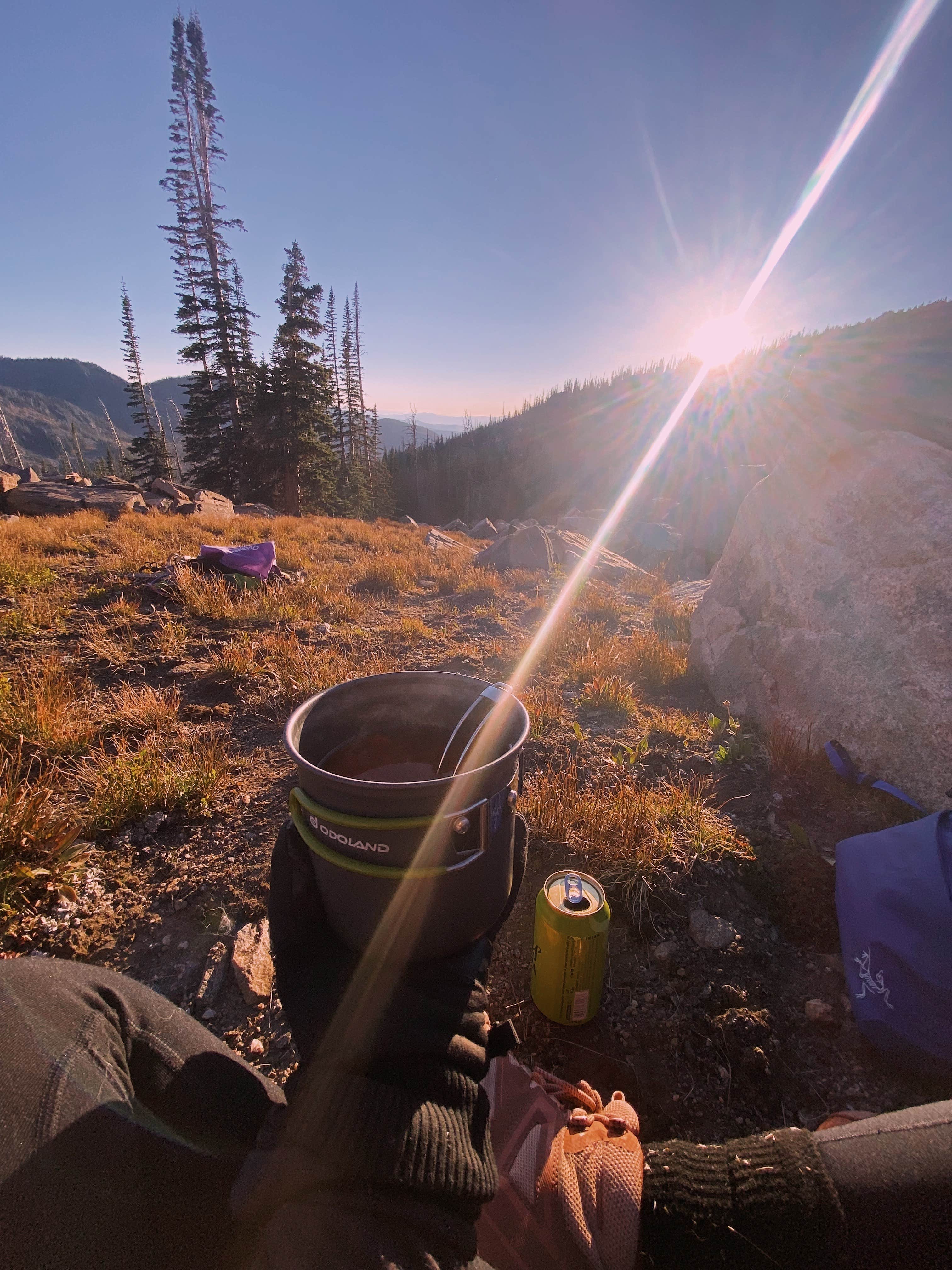 Nora S.'s photo of a dispersed camping area at gilpin lake near Coalmont, CO