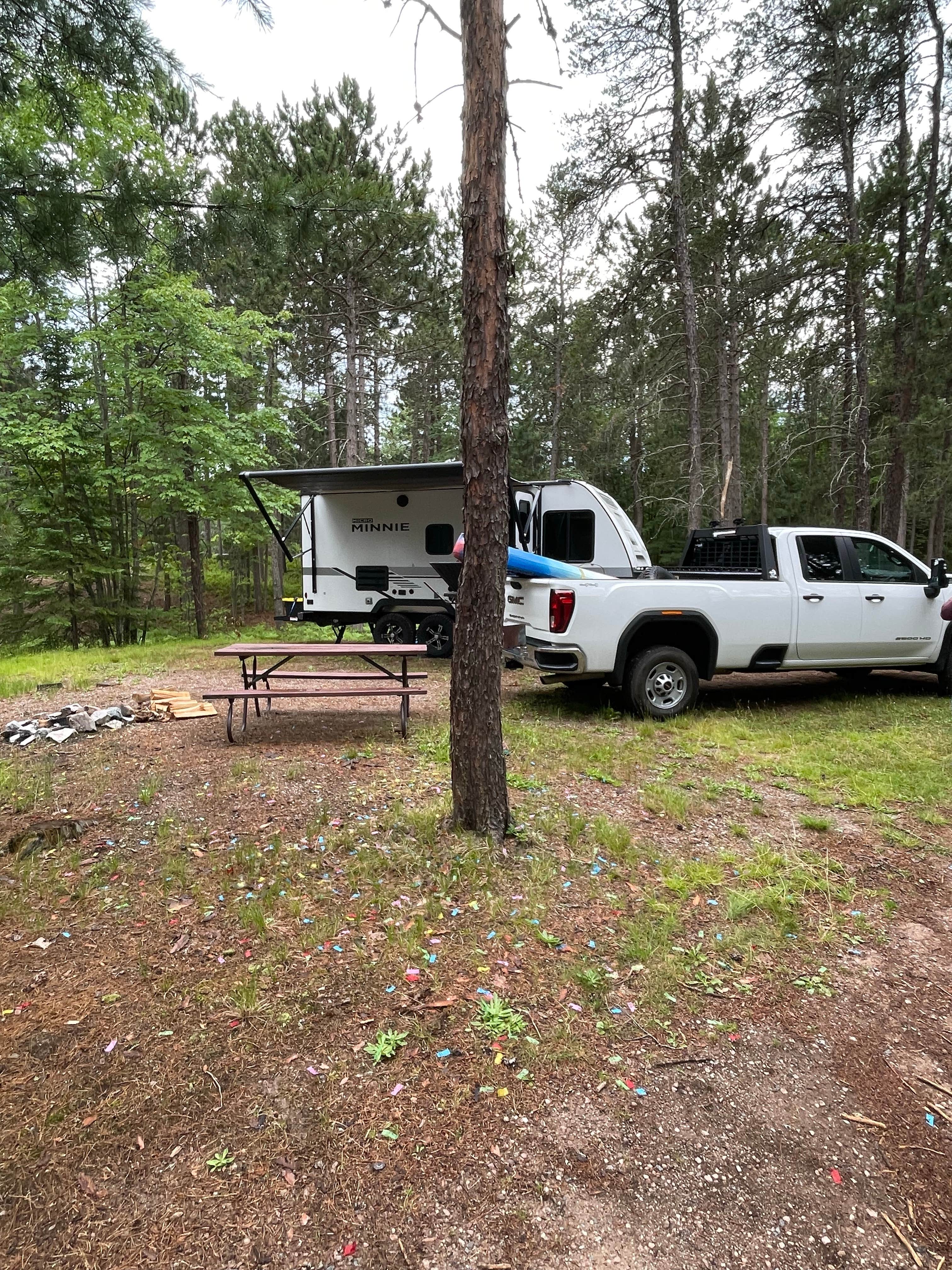 Camping near Little Lake State Forest Campground: Gitche Gumee RV Park & Campground, Skandia, Michigan