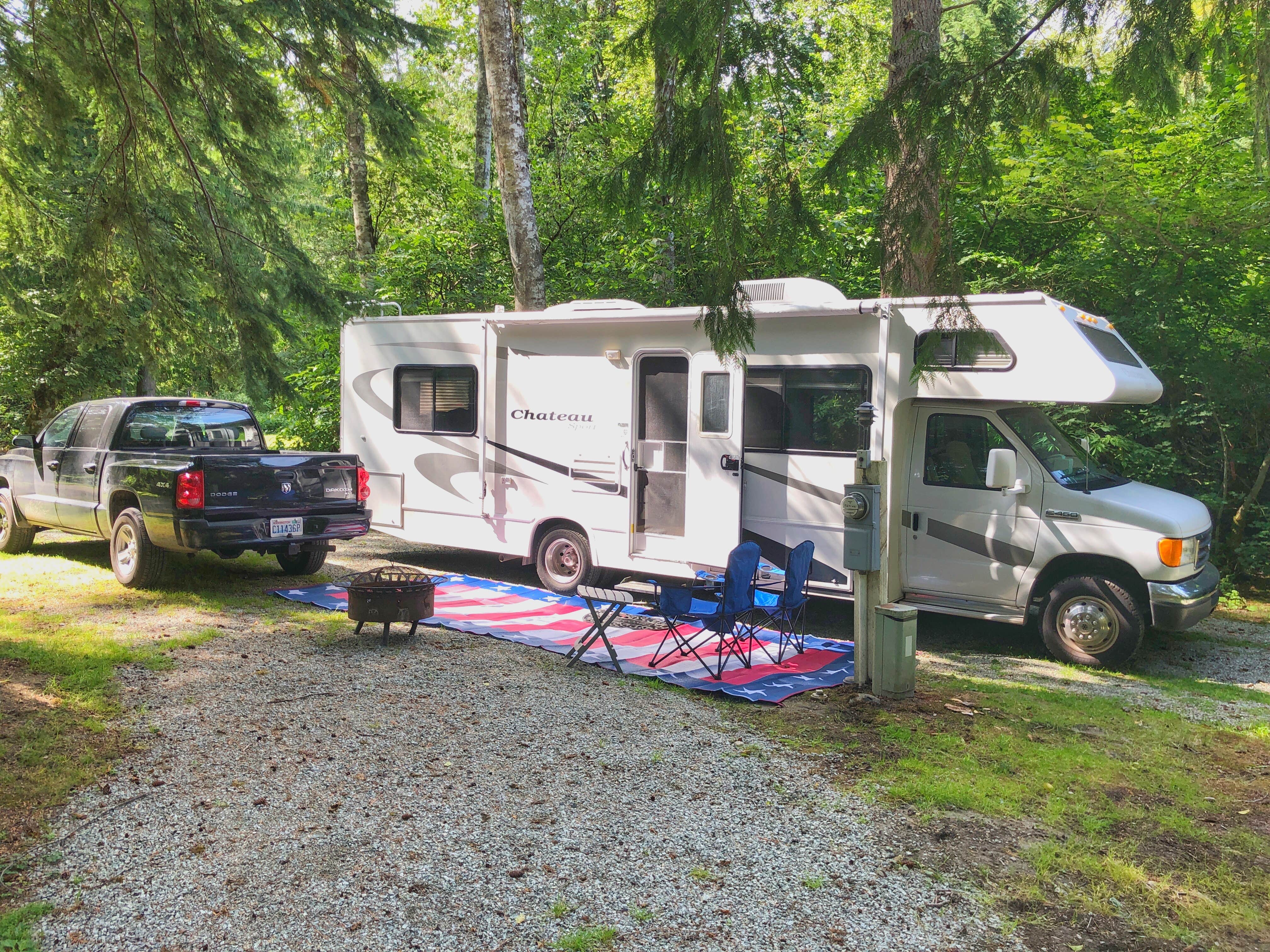Camper-submitted photo at Glacier Peak Resort and Winery near Rockport, WA