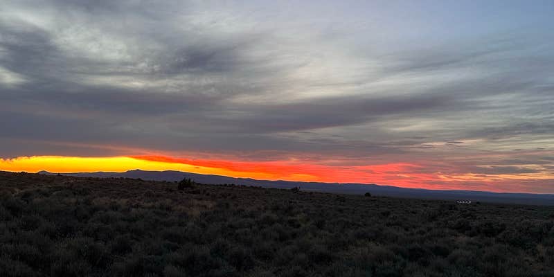 Camper submitted image from Glass Buttes, Riley Oregon