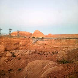 Glen Canyon Dam Bridge Outlook