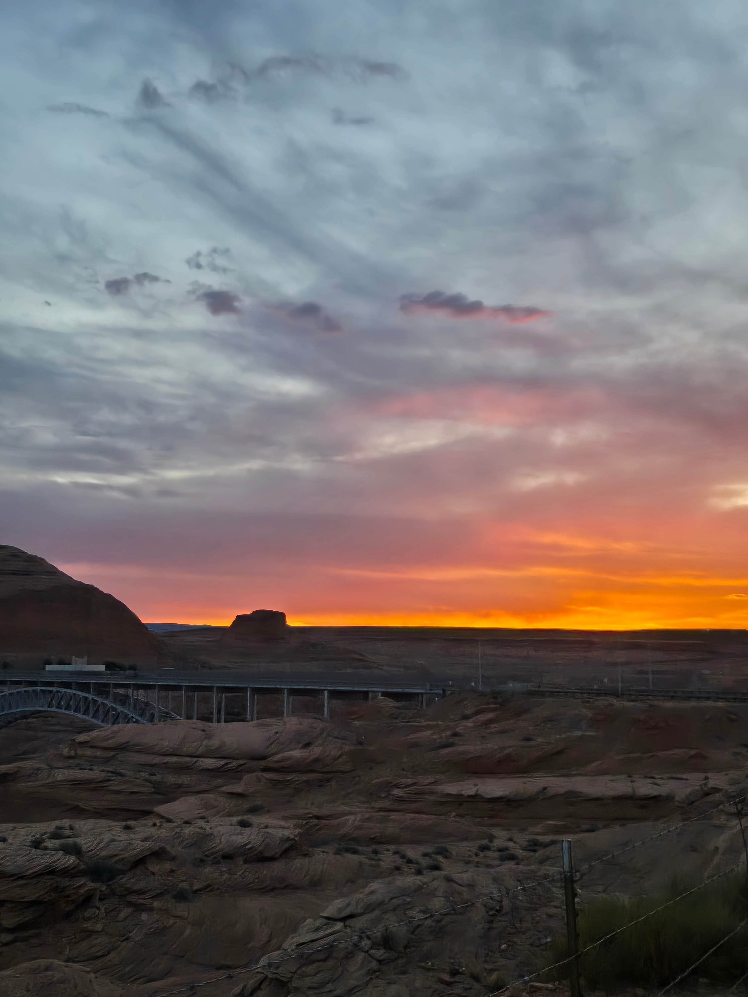 Camper-submitted photo at Glen Canyon Dam Bridge Outlook near Page, AZ