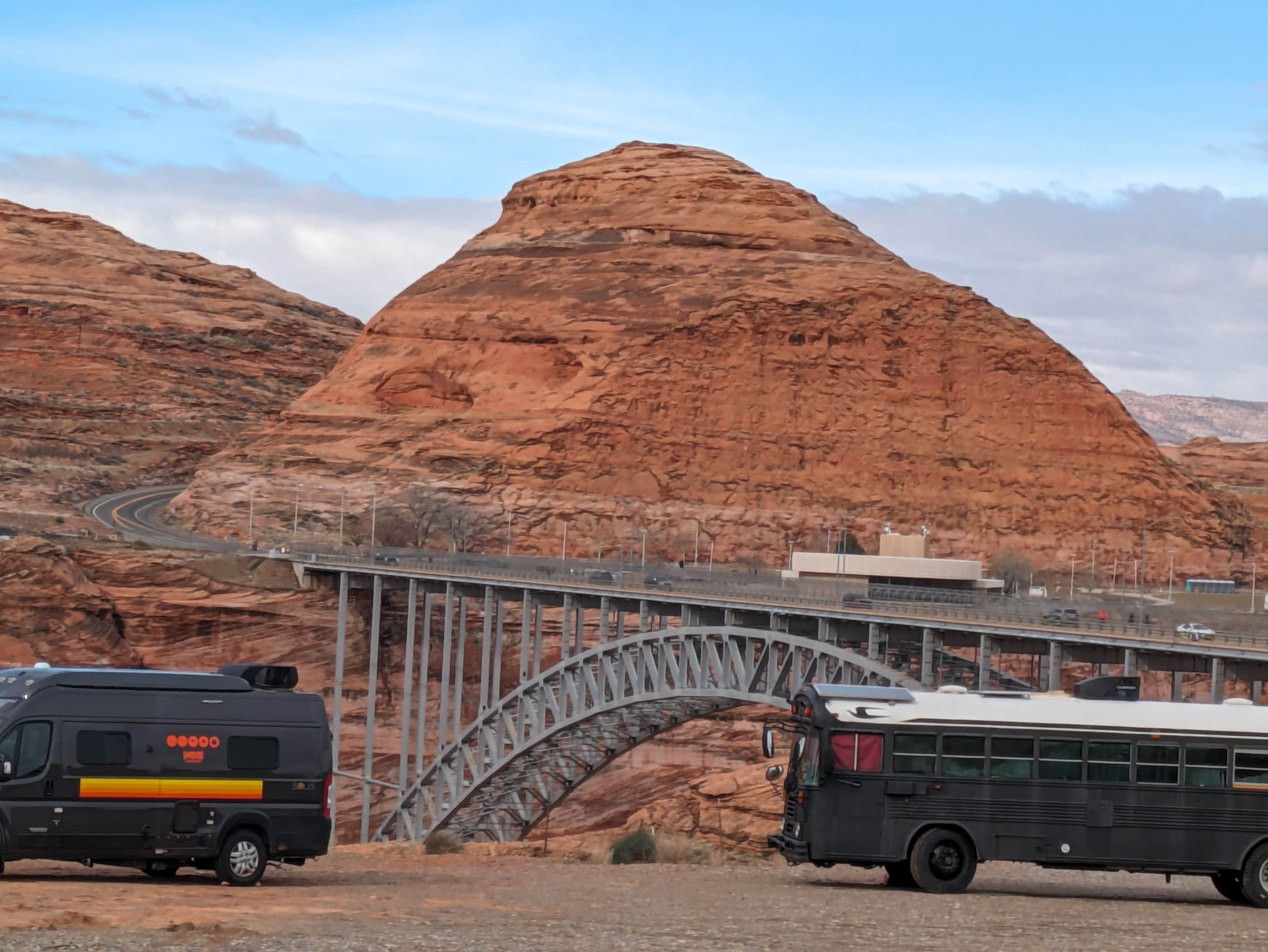 Camper submitted image from Glen Canyon Dam Bridge Outlook - 4