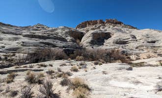 Camping near Corral Dispersed — Glen Canyon National Recreation Area: Glen Canyon NRA Wildcat Tank dispersed, Big Water, Arizona