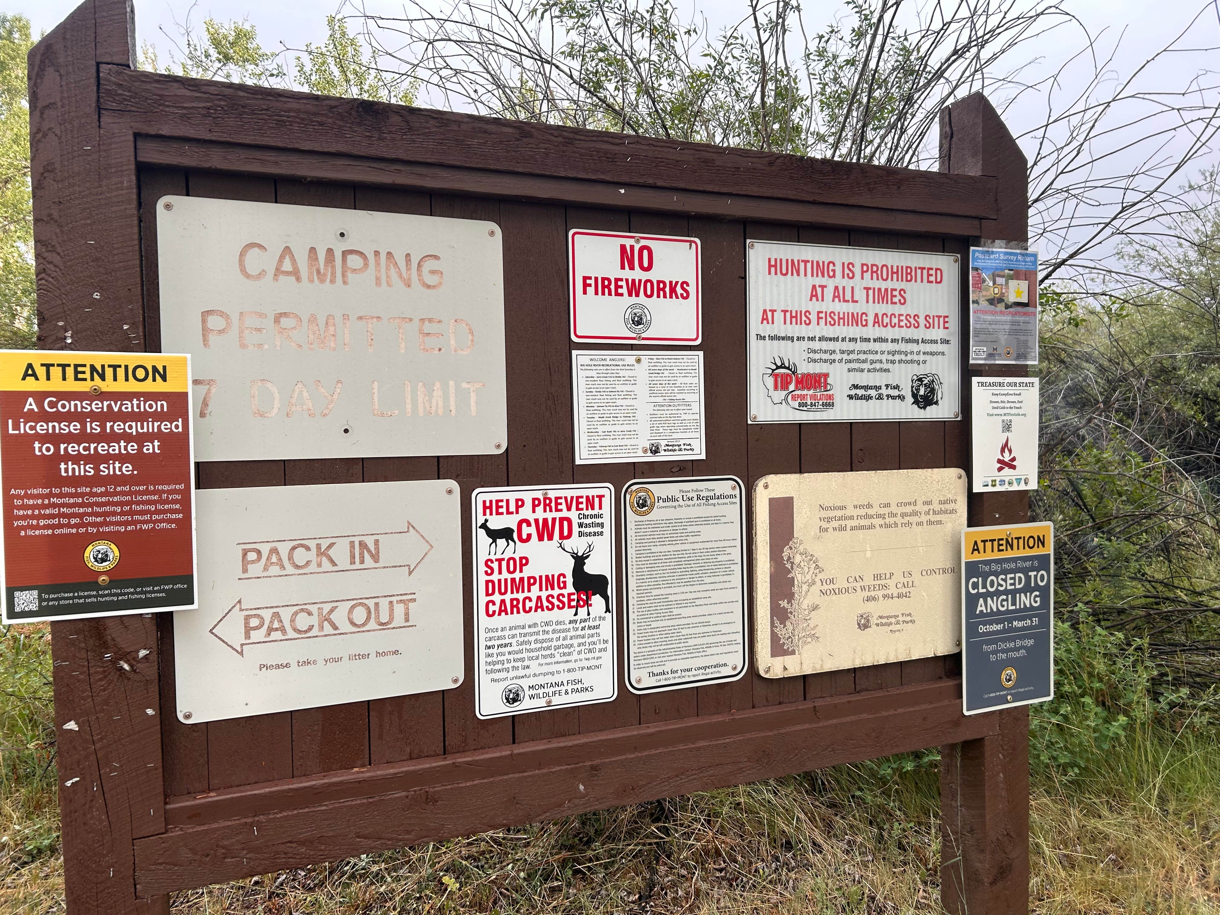 Camper-submitted photo at Glen Campground near Beaverhead-Deerlodge National Forest
