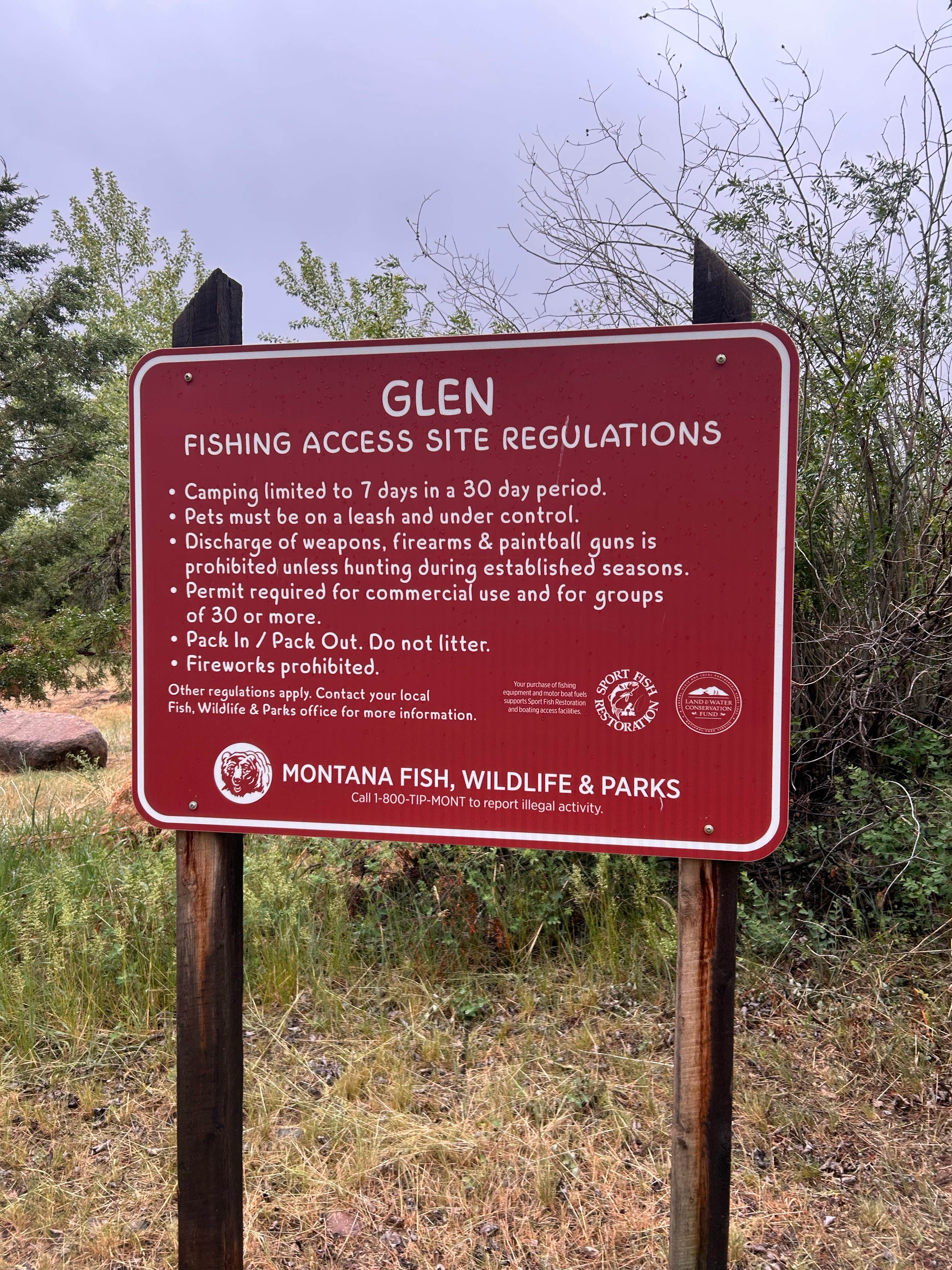 Camper-submitted photo at Glen Campground near Beaverhead-Deerlodge National Forest