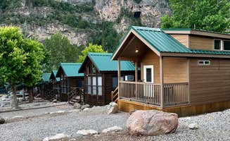 Bille W.'s photo of glamping accommodations at Glenwood Canyon Resort near Meredith, CO